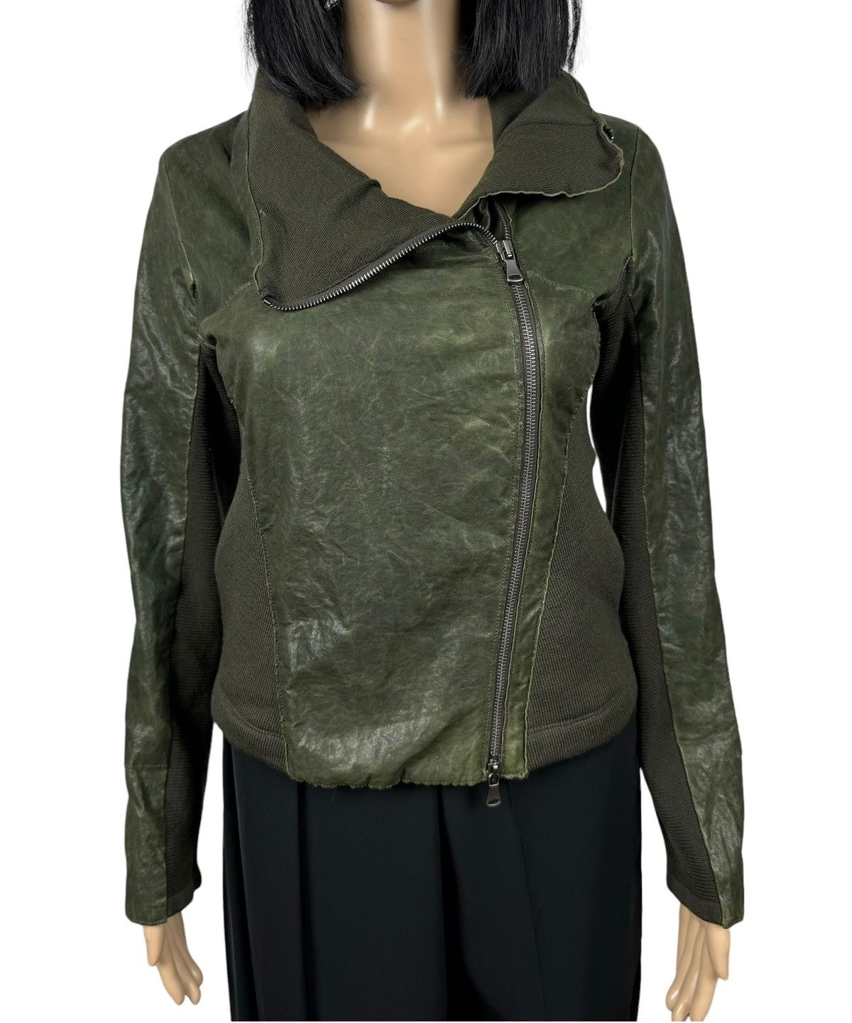 Transit Transit Par Such Genuine Leather Jacket Avant Garde size 1 Size S / US 4 / IT 40 - 10 Thumbnail