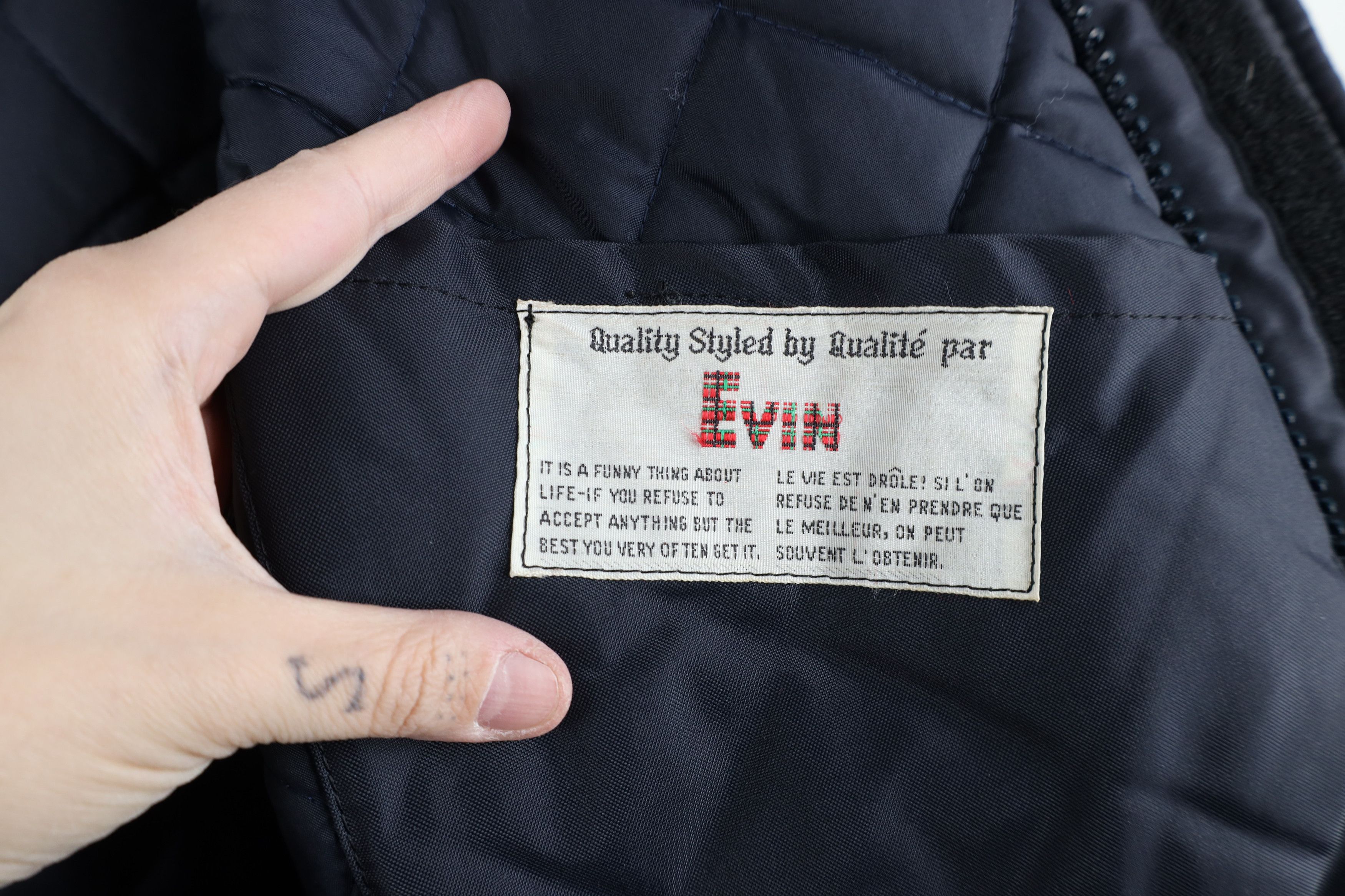 Vintage Vintage 80s Evin Telescopic Sleeve Insulated Parka Jacket Size US L / EU 52-54 / 3 - 13 Thumbnail