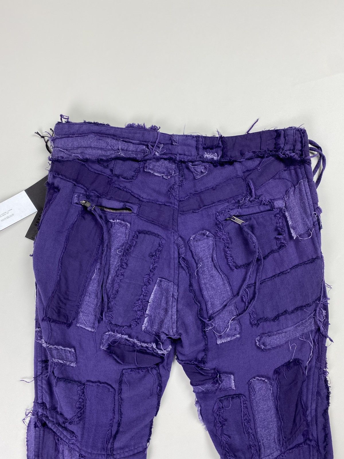 Haider Ackermann BNWT! Haider Ackermann ladies patchwork cropped pants Size 26" / US 2 / IT 38 - 23 Thumbnail
