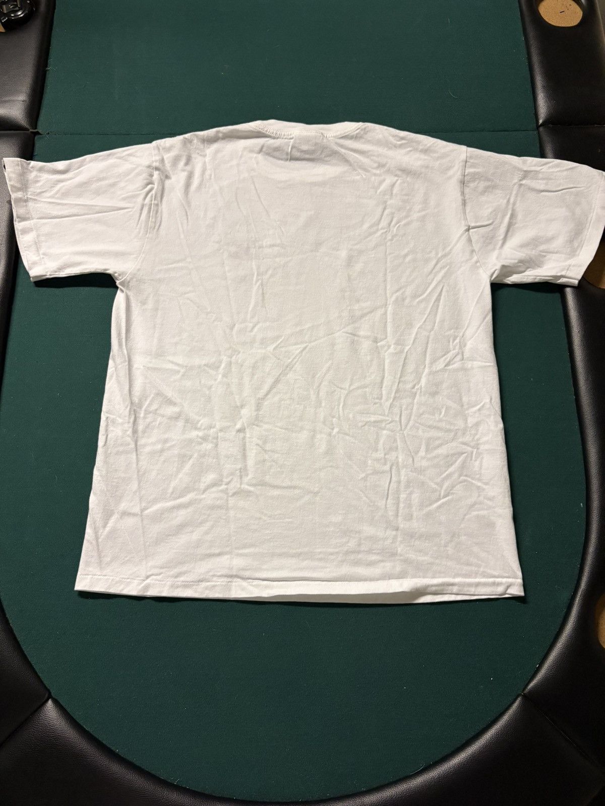 Bape Bape A Bathing Ape Japan Embroidered Logo Tee White XL Size US XL / EU 56 / 4 - 7 Thumbnail