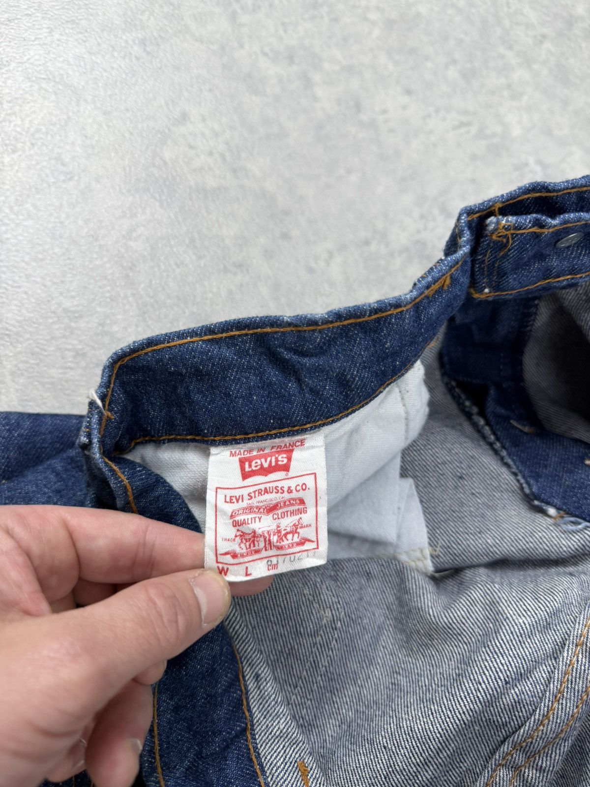 Levi's Vintage Clothing Vintage Levis 617 Bootcut Jeans W36 L36 Made In France Size US 36 / EU 52 - 13 Thumbnail