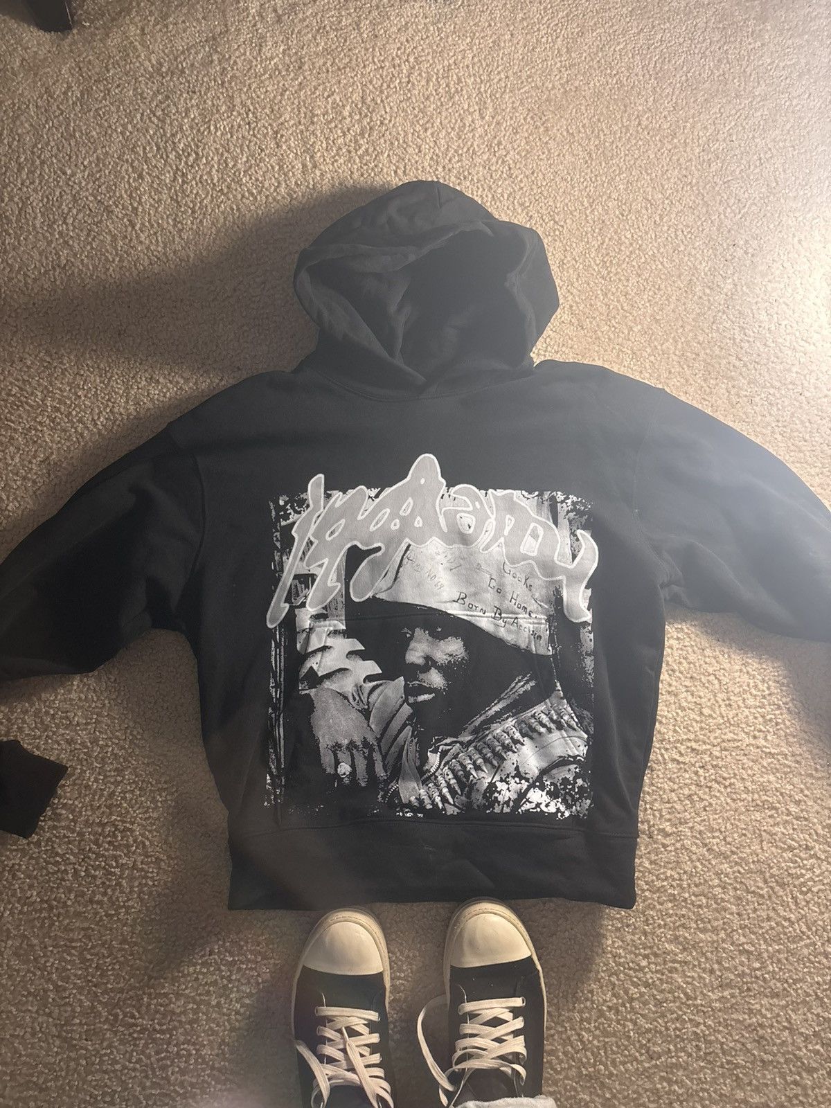 Other Black “VINTAGE WRV “ hoodie Size US M / EU 48-50 / 2 - 2 Thumbnail