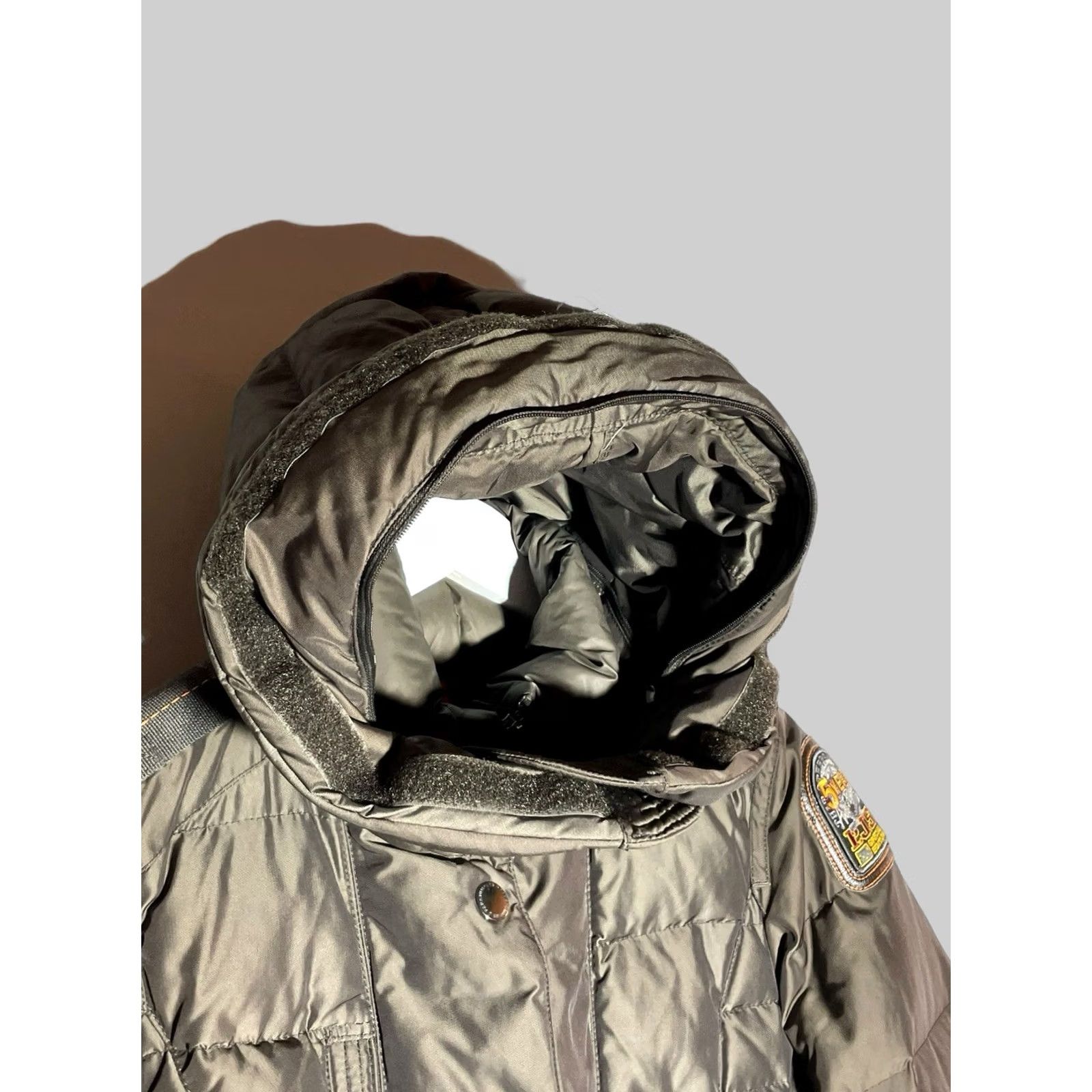 Parajumpers Parajumpers Jacket Long Down Special Edition 5 Year Anniversary Women S Check Photo Zipper Logo Long Sleeve Parajumpers Size S / US 4 / IT 40 - 3 Thumbnail