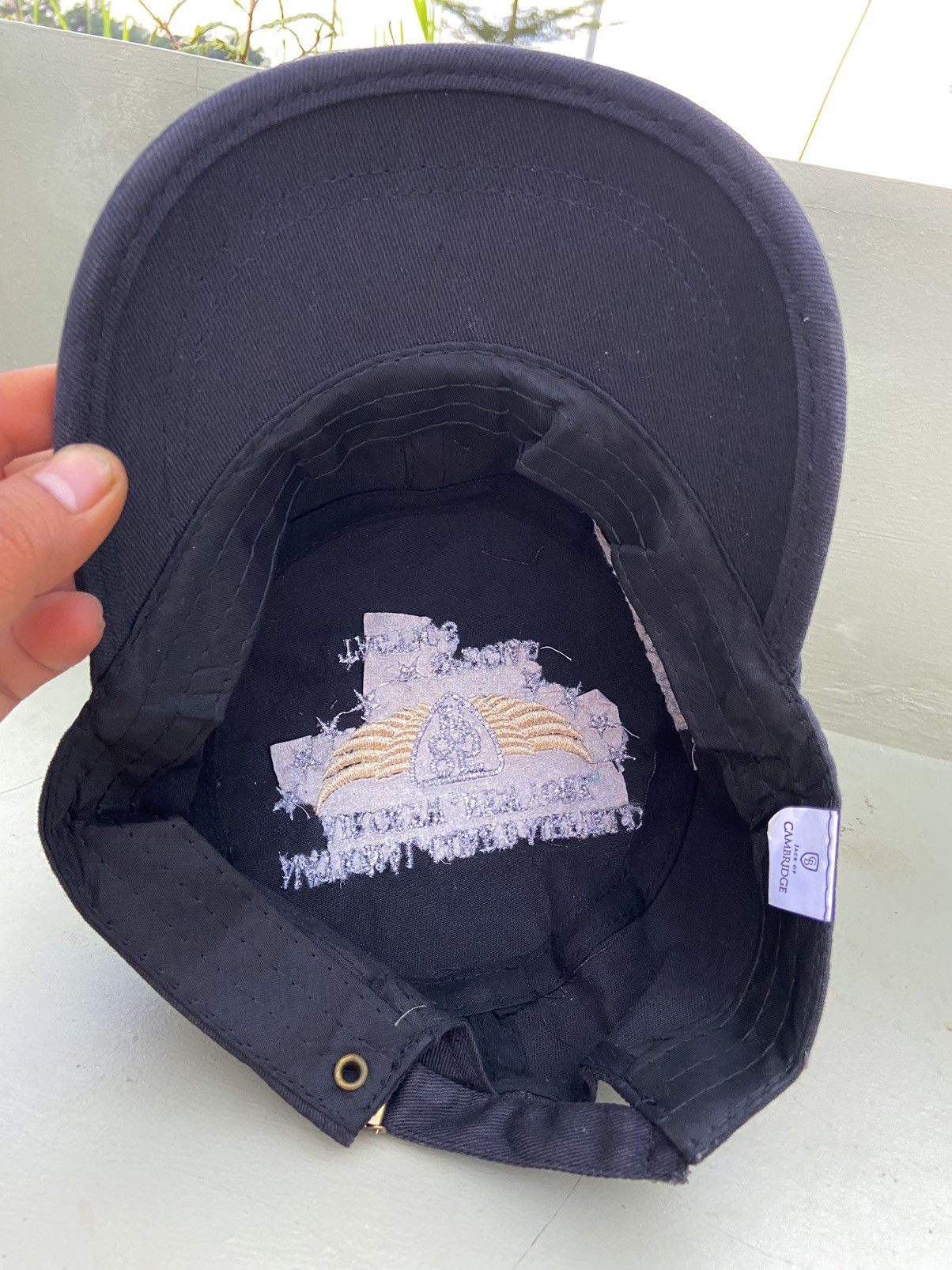 If Six Was Nine 2000s cambridge embroidery tactical patrol hat Size ONE SIZE - 8 Thumbnail
