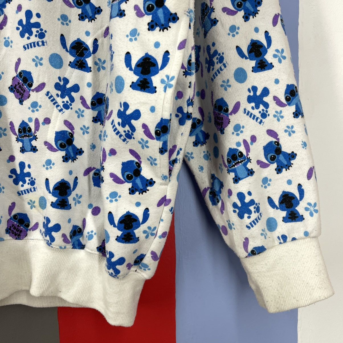 Cartoon Network LILO AND STITCH Zipper Hoodie #1976/12 Size US XL / EU 56 / 4 - 4 Thumbnail