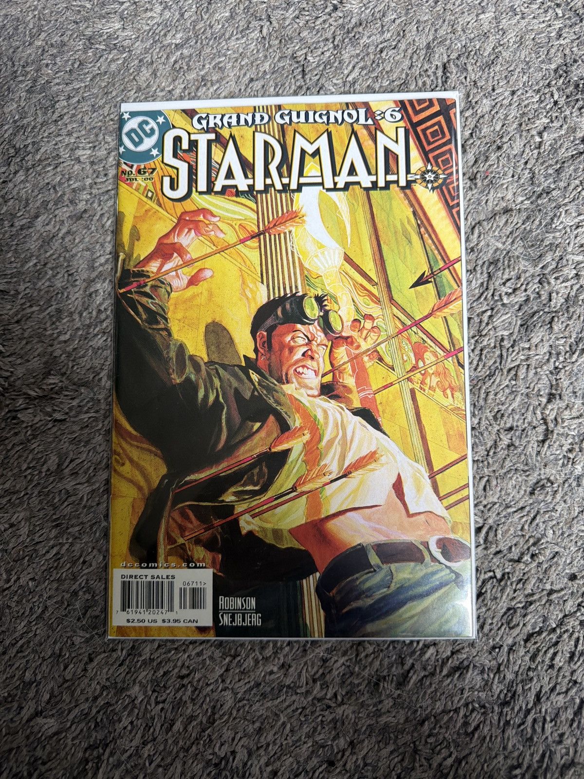 DC Comics 2000 DC Comics Starman #67 Rules Of Engagement Comic Book Size ONE SIZE - 1 Thumbnail