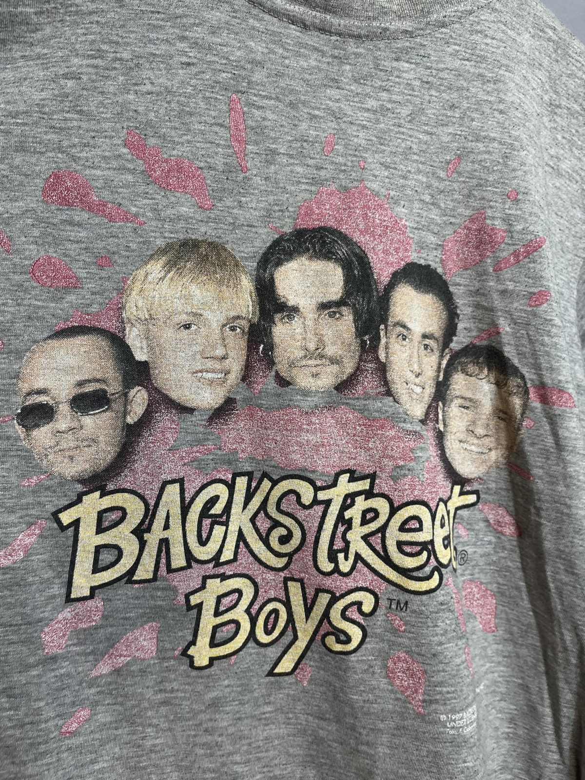Other vintage backstreet boys 1997 shirt grey cotton band tee Size US M / EU 48-50 / 2 - 3 Thumbnail