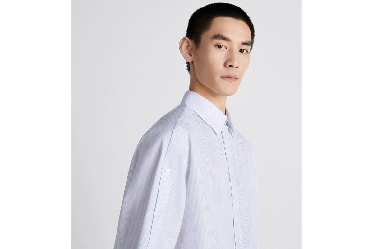 Dior o1w1db11024 Oversized Shirt in Ecru Size US XXL / EU 58 / 5 - 7 Thumbnail