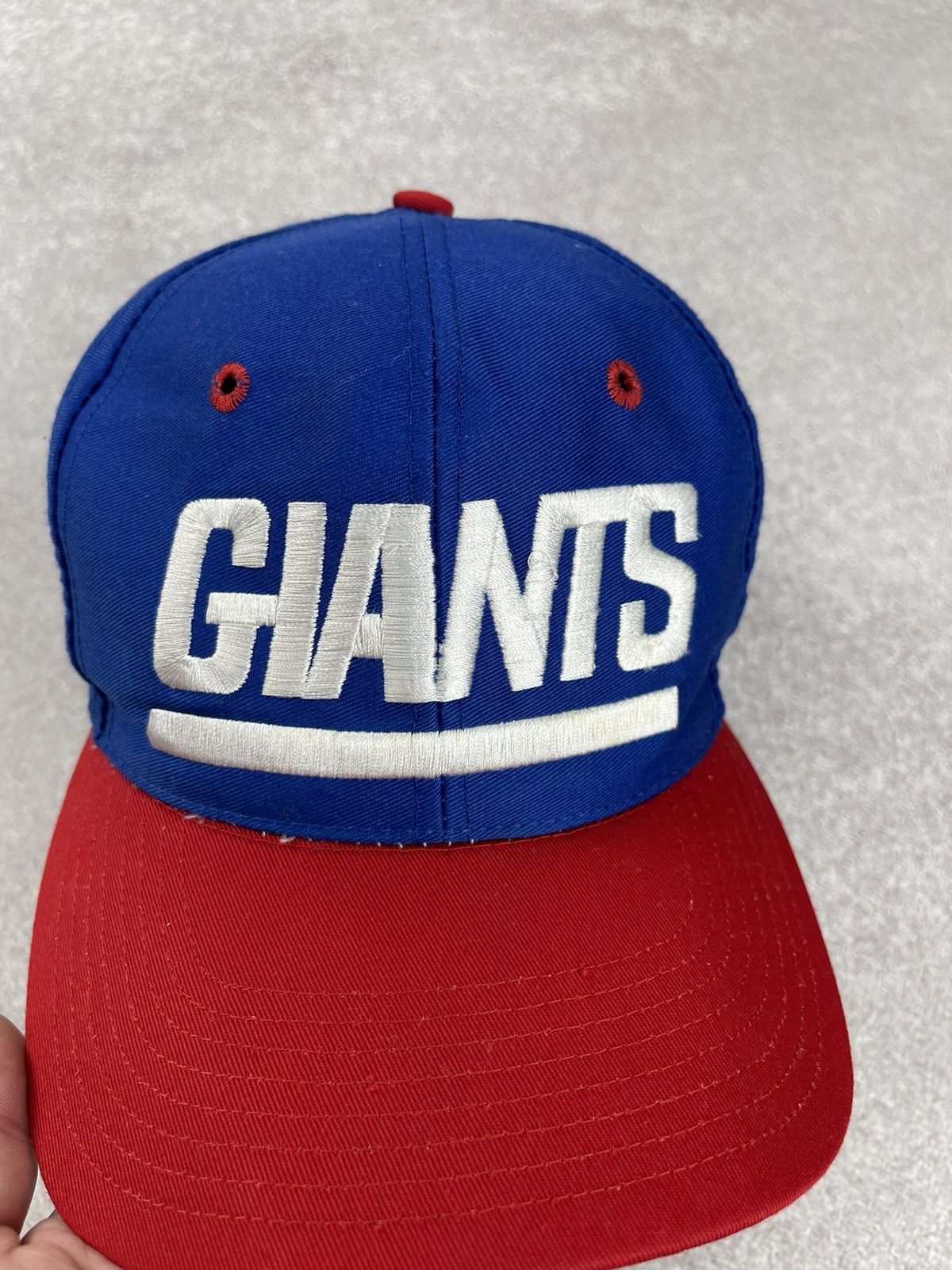 NFL × Vintage Vintage New York Giants NFL Snapback Cap Size ONE SIZE - 3 Thumbnail