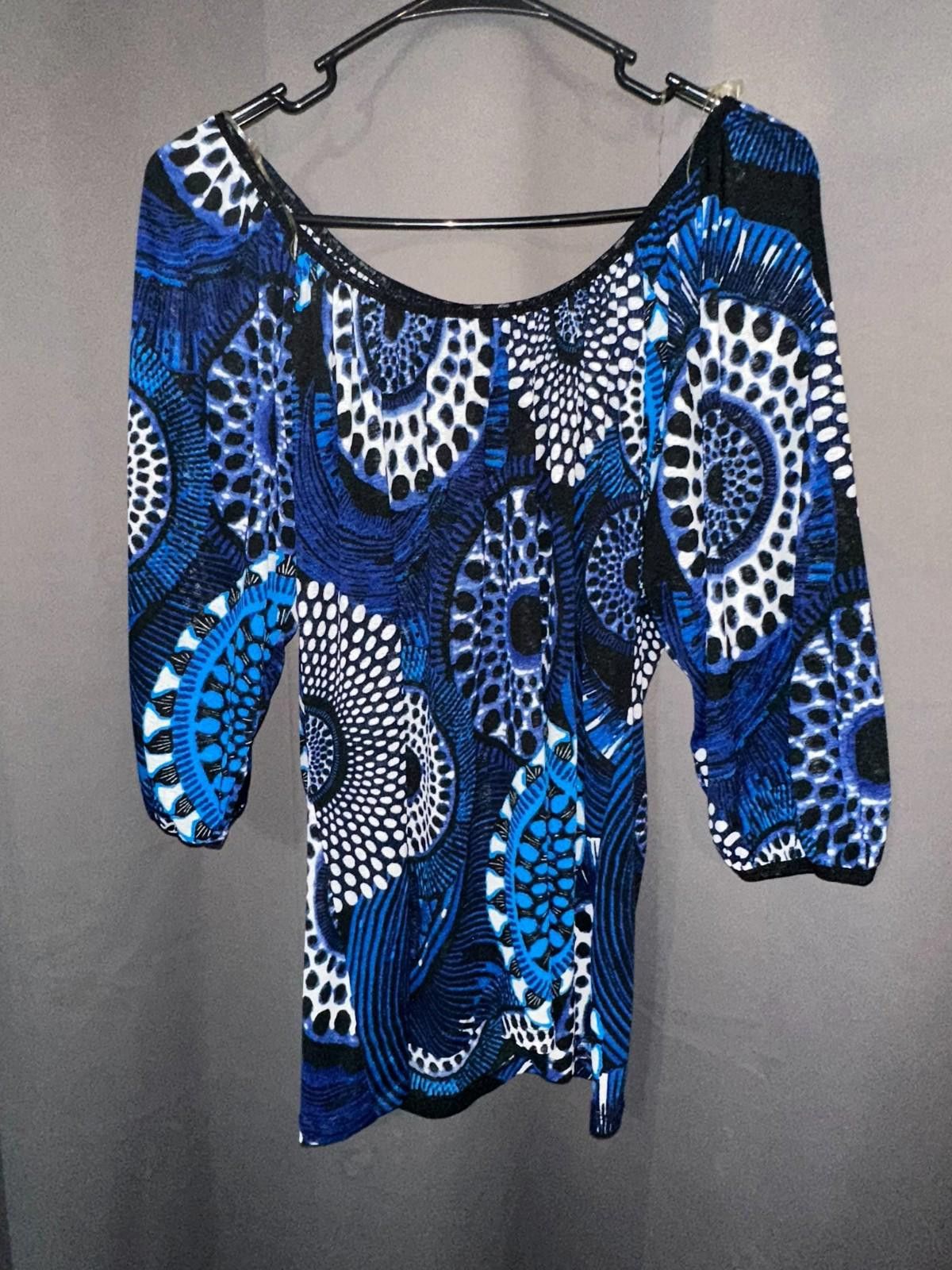 Kanye West Karen Kane Women's Blouse – M, Geometric Print Size M / US 6-8 / IT 42-44 - 1 Thumbnail