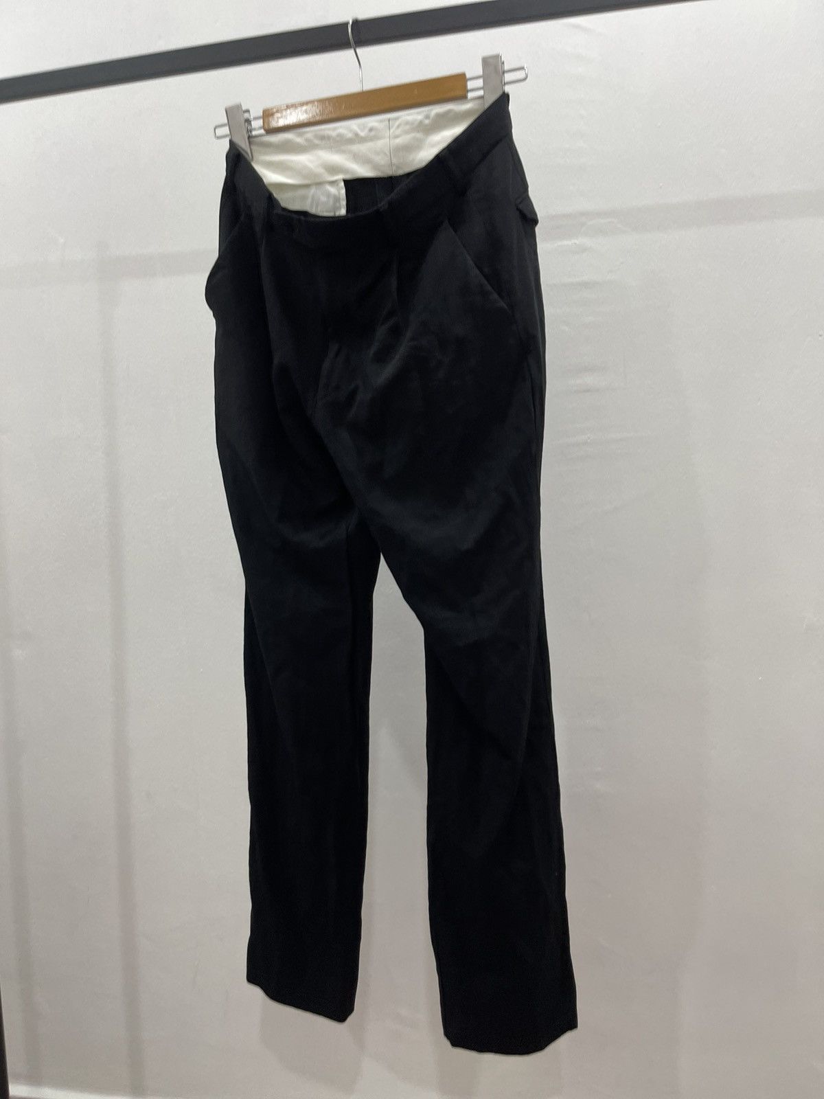 Jean Paul Gaultier Jean Paul GAULTIER HOMME objet Wool Rayon Two Tuck Pants 79 Size US 30 / EU 46 - 9 Thumbnail