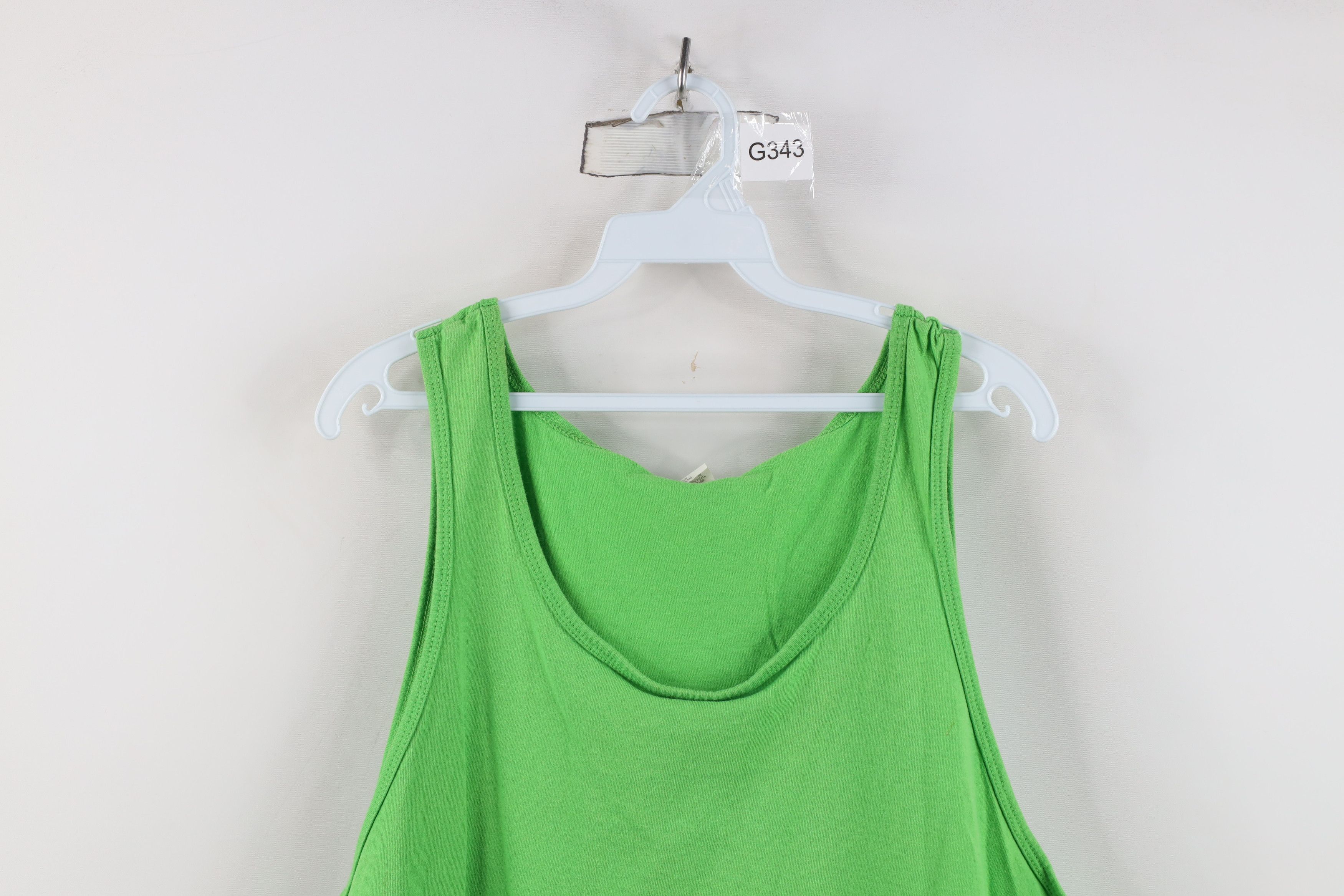 Vintage Vintage 90s Streetwear Heavyweight Cotton Tank Top T-Shirt Size US L / EU 52-54 / 3 - 2 Thumbnail