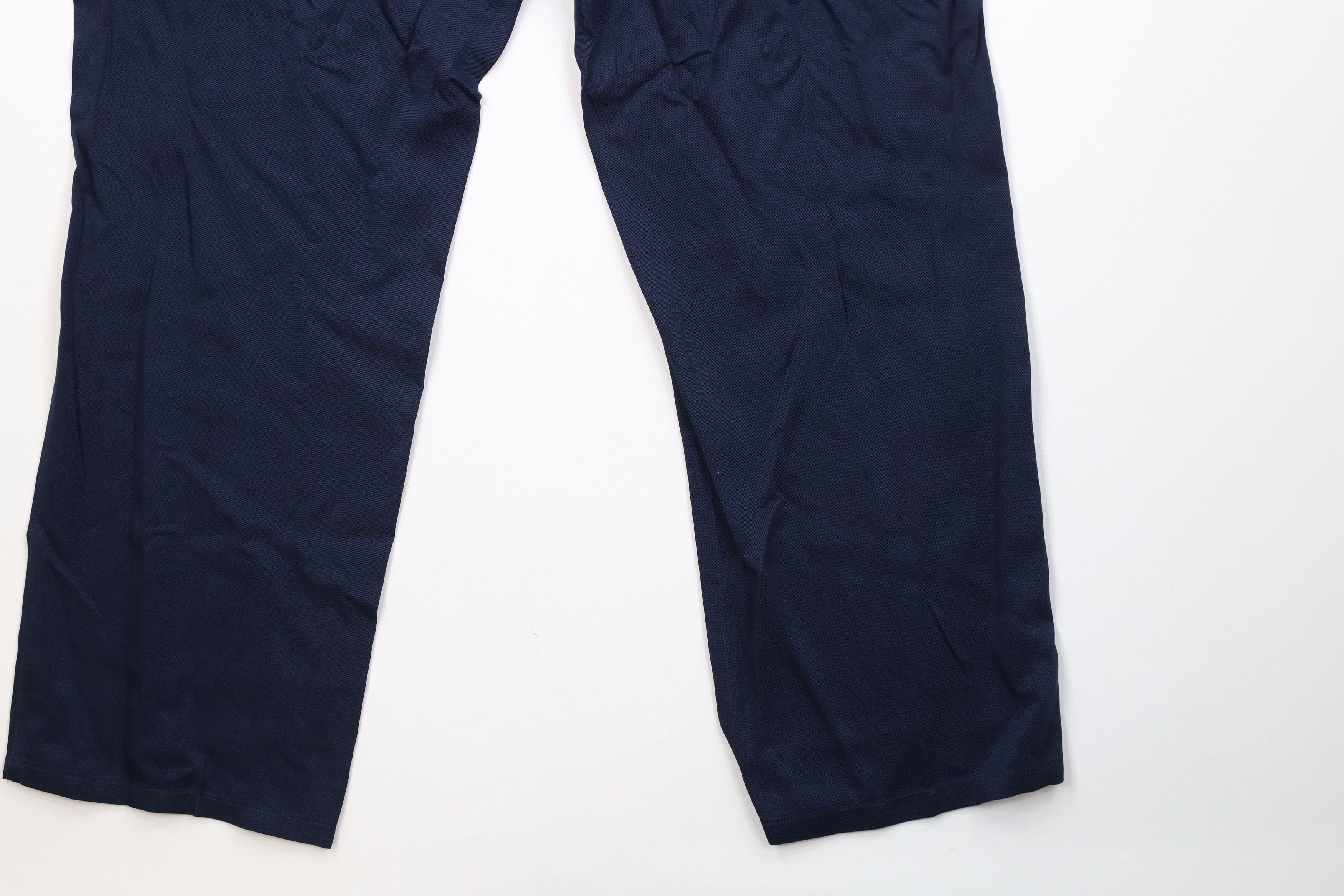 Ermenegildo Zegna Vintage Ermenegildo Zegna Rayon Gabardine Pants Navy Blue Size US 38 / EU 54 - 13 Thumbnail