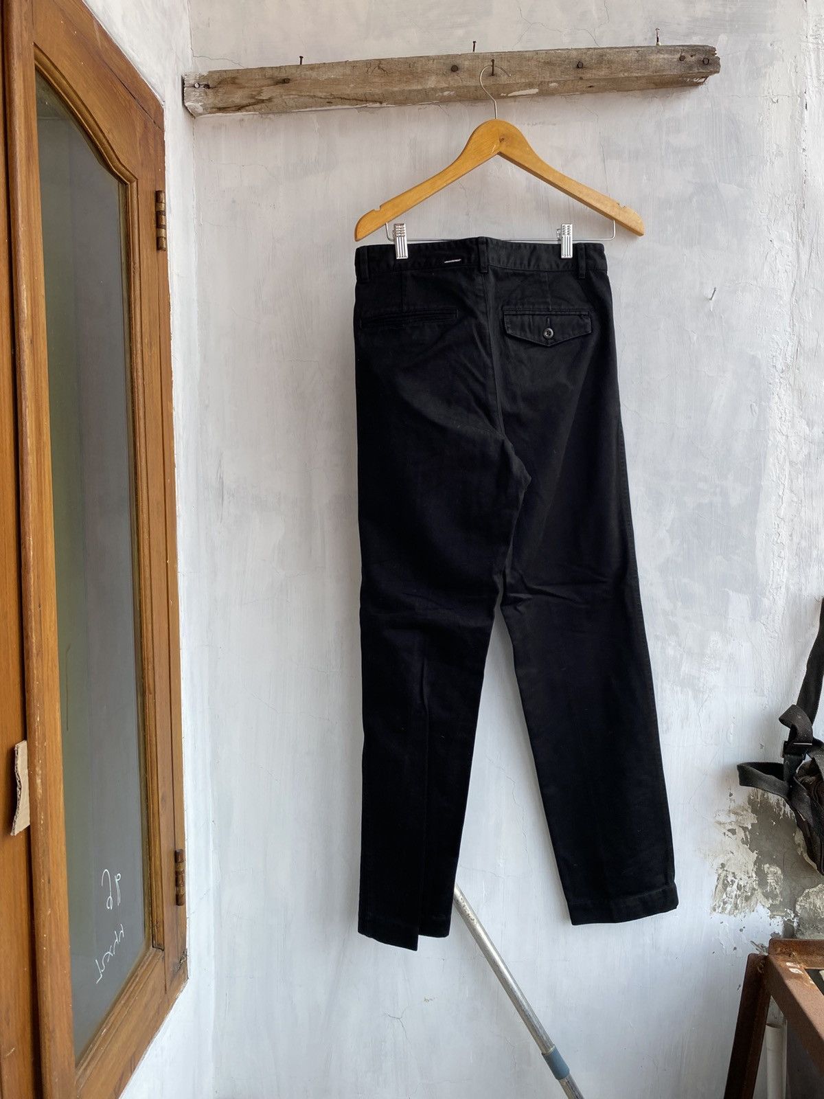 Margaret Howell black chinos pleated Size US 30 / EU 46 - 2 Thumbnail