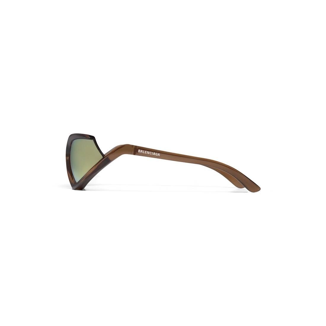Balenciaga o1bcso1str0625 Size: OS / Side Xpander Cat Sunglasses Nude Size ONE SIZE - 3 Thumbnail