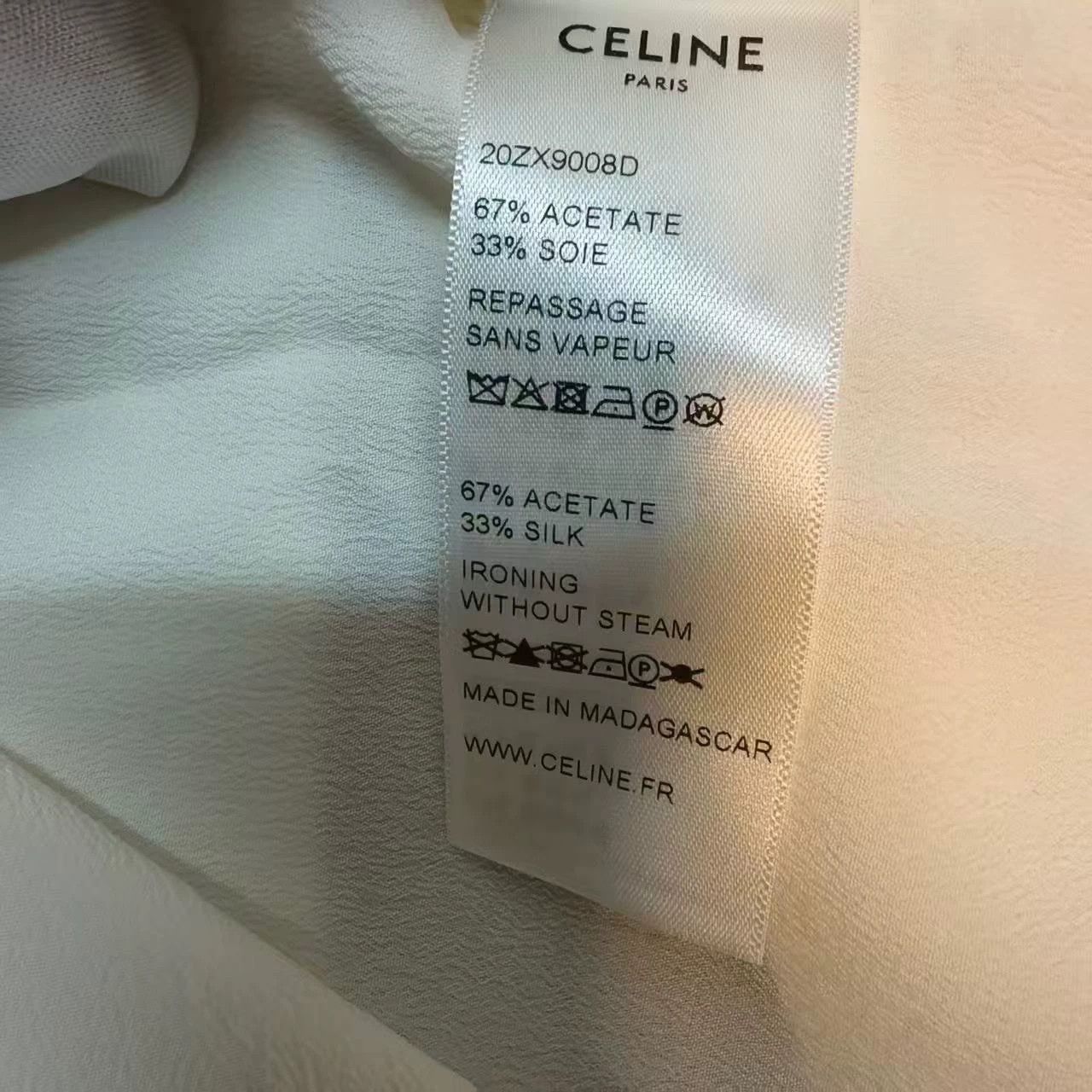 Celine Celine Silk Ribbon Shirt Size XS / US 0-2 / IT 36-38 - 4 Thumbnail