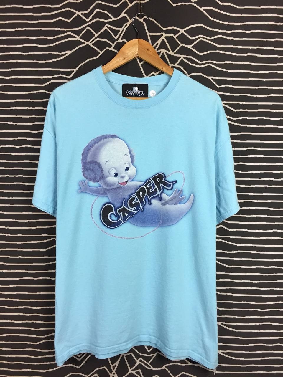 Japanese Brand LAND by MILKBOY Casper I'm Not Afraid of Ghosts Tee Size US XL / EU 56 / 4 - 1 Thumbnail