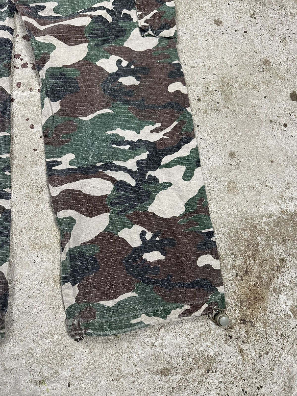 Other Vintage Y2K Washed Camo Distressed Baggy Cargo Pants Size US 30 / EU 46 - 13 Thumbnail