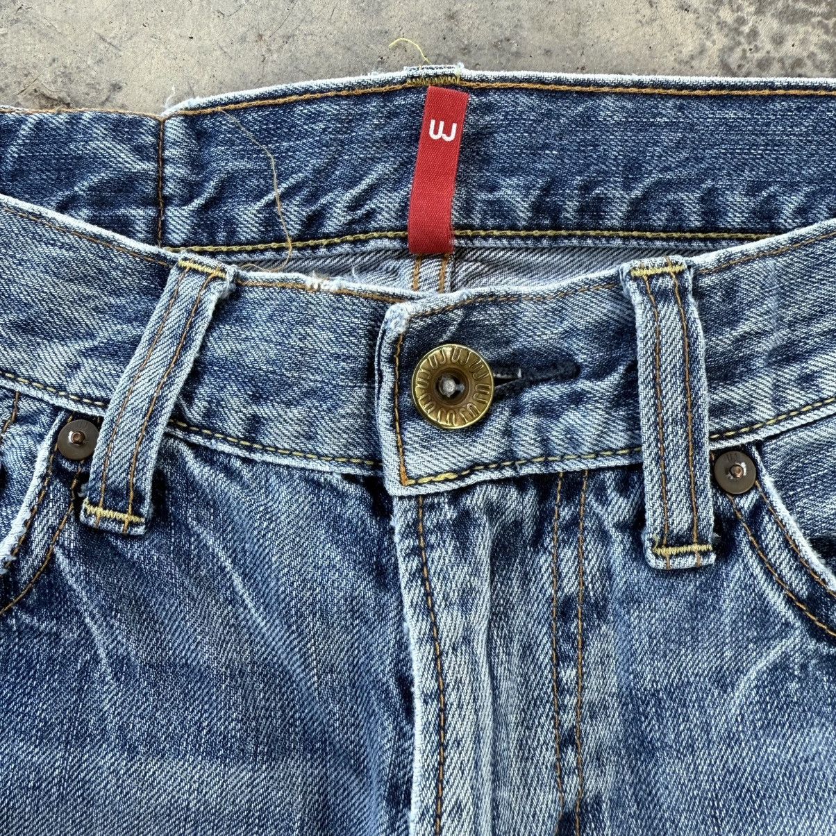 Japanese Brand W30 VINTAGE JAPANESE MUD WASH FADED RIPPED JEAN DENIM PANTS Size US 30 / EU 46 - 5 Thumbnail
