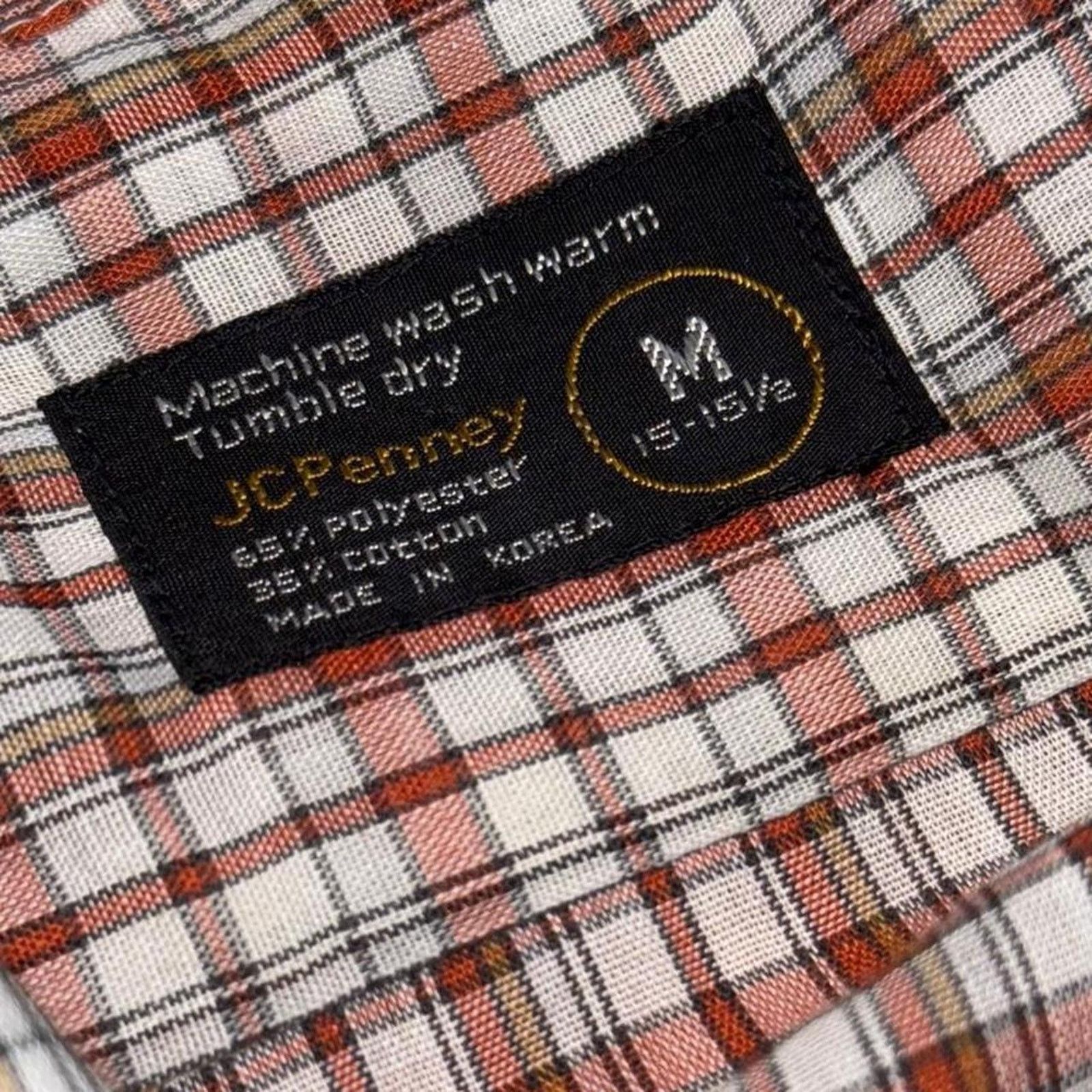 Vintage Vintage plaid short sleeve button Size US M / EU 48-50 / 2 - 4 Thumbnail