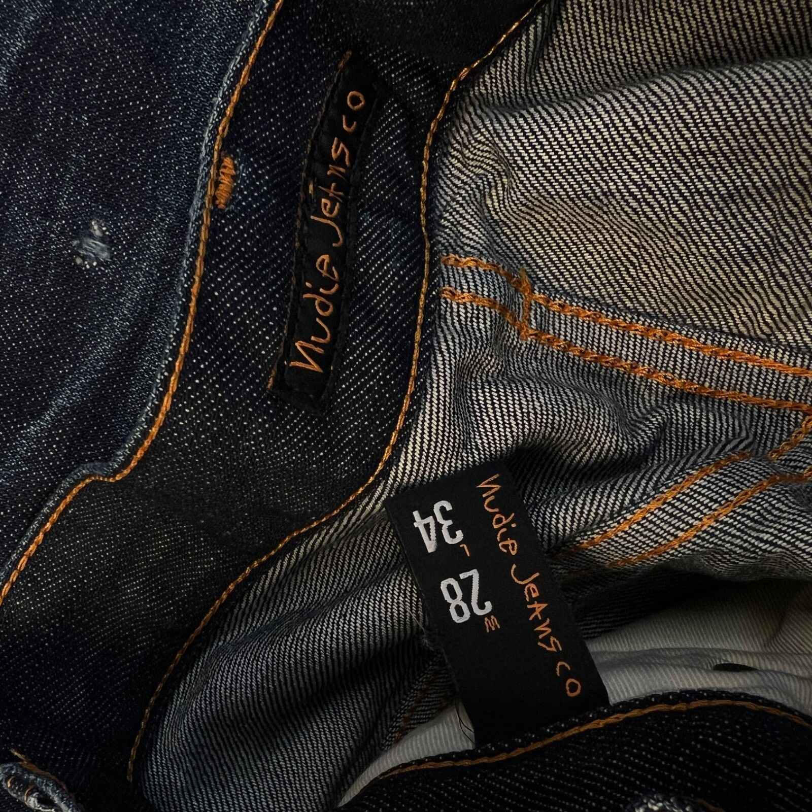 Nudie Jeans Nudie Jeans co 28/34 selvedge blue denim jeans pants Size US 28 / EU 44 - 4 Thumbnail