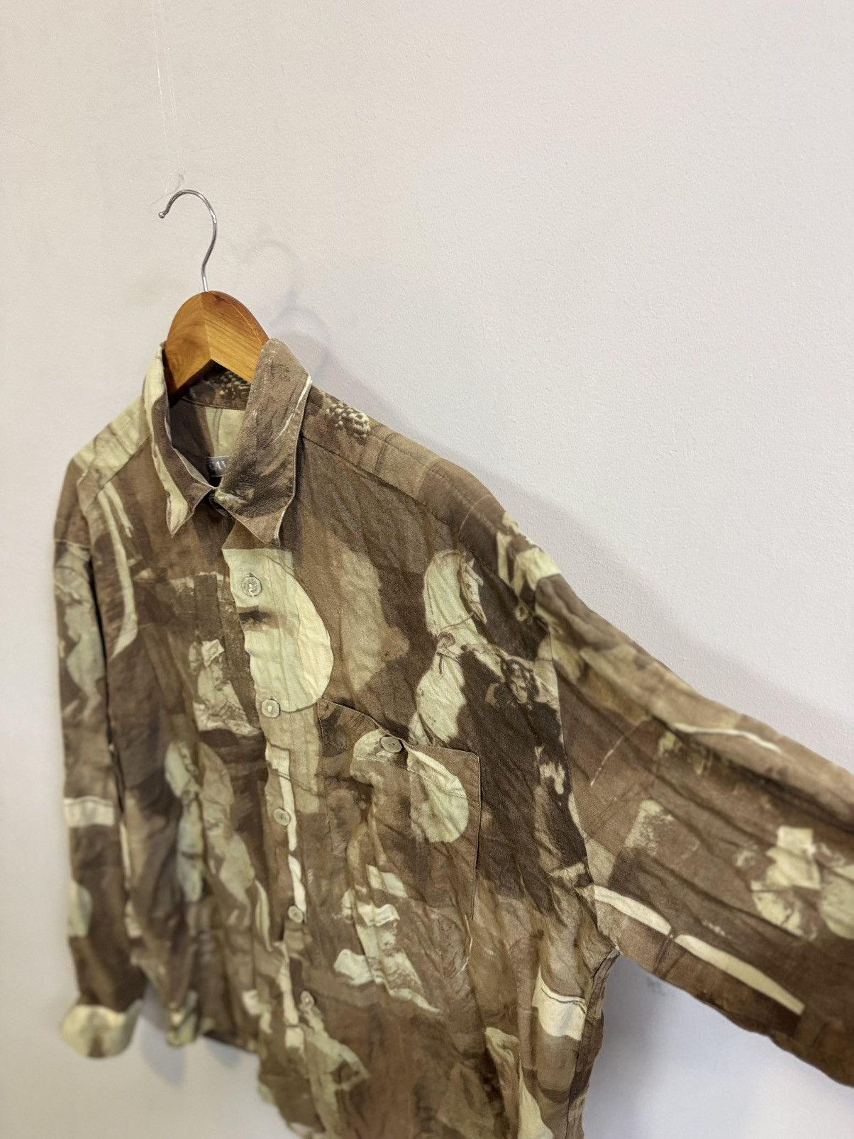 Vintage Vintage Y2K Avant Garde Luxury Shirt Size US XL / EU 56 / 4 - 7 Thumbnail