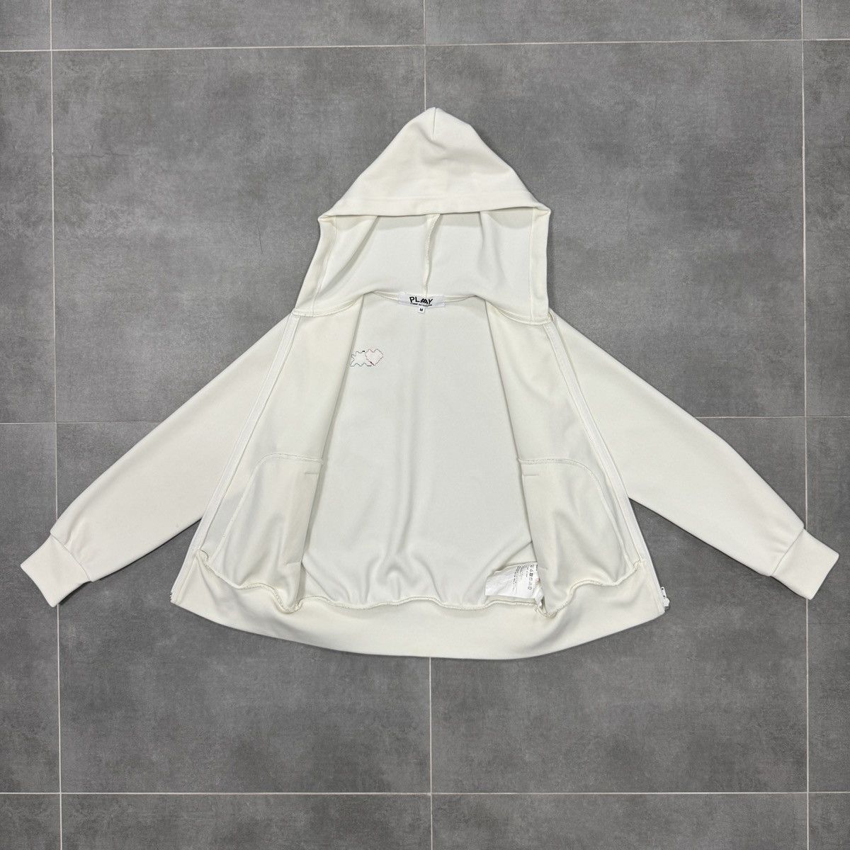 Comme des Garcons Play Comme des Garcons x Invader Double Wappen Women Hoodie Size M / US 6-8 / IT 42-44 - 9 Thumbnail