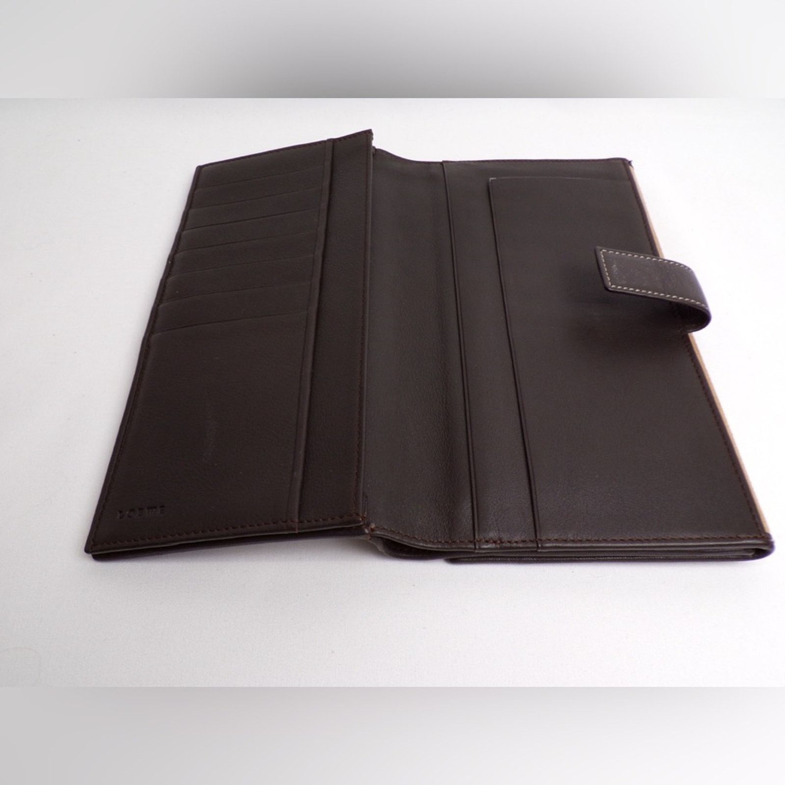 Loewe Loewe Tan Suede Brown leather wallet Size ONE SIZE - 9 Thumbnail