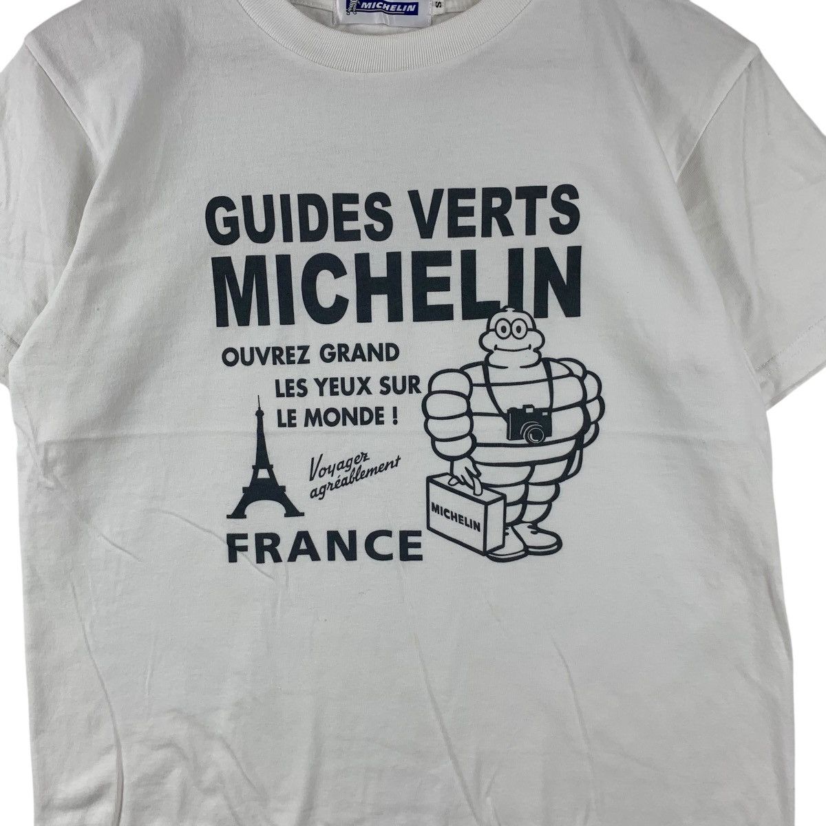 Vintage MICHELIN GUIDES VERTS Les Cartes France Travel Tee Shirt Size S / US 4 / IT 40 - 3 Thumbnail