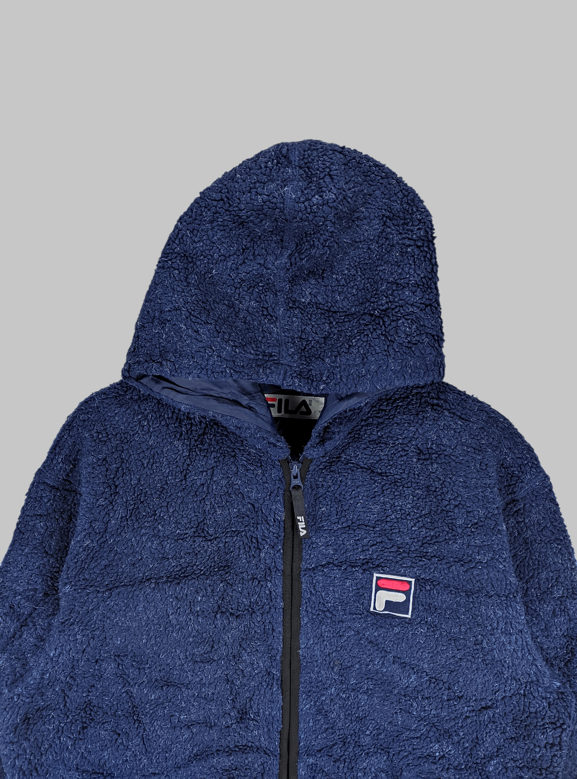 Fila Zipper Sherpa Hoodie Jacket by Fila Size US M / EU 48-50 / 2 - 7 Thumbnail