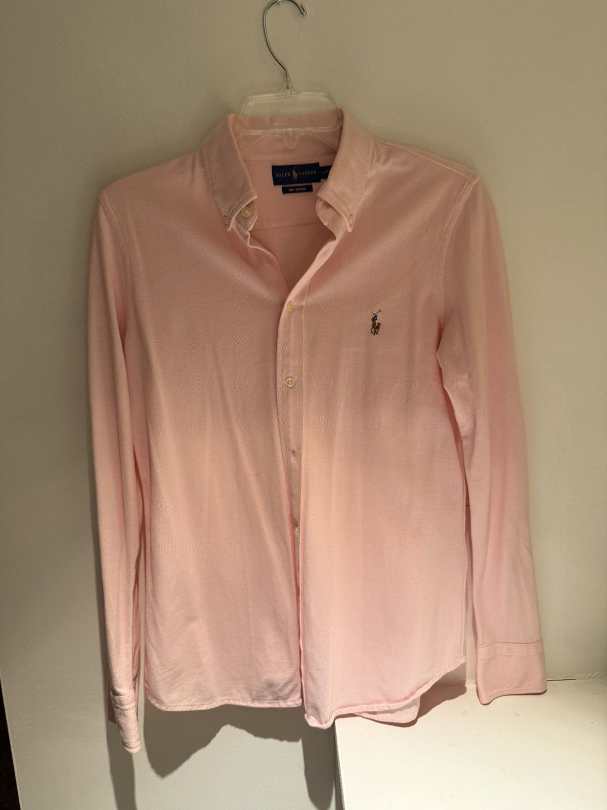Polo Ralph Lauren Polo Ralph Lauren Knit Oxford Long Sleeve Size L / US 10 / IT 46 - 1 Thumbnail
