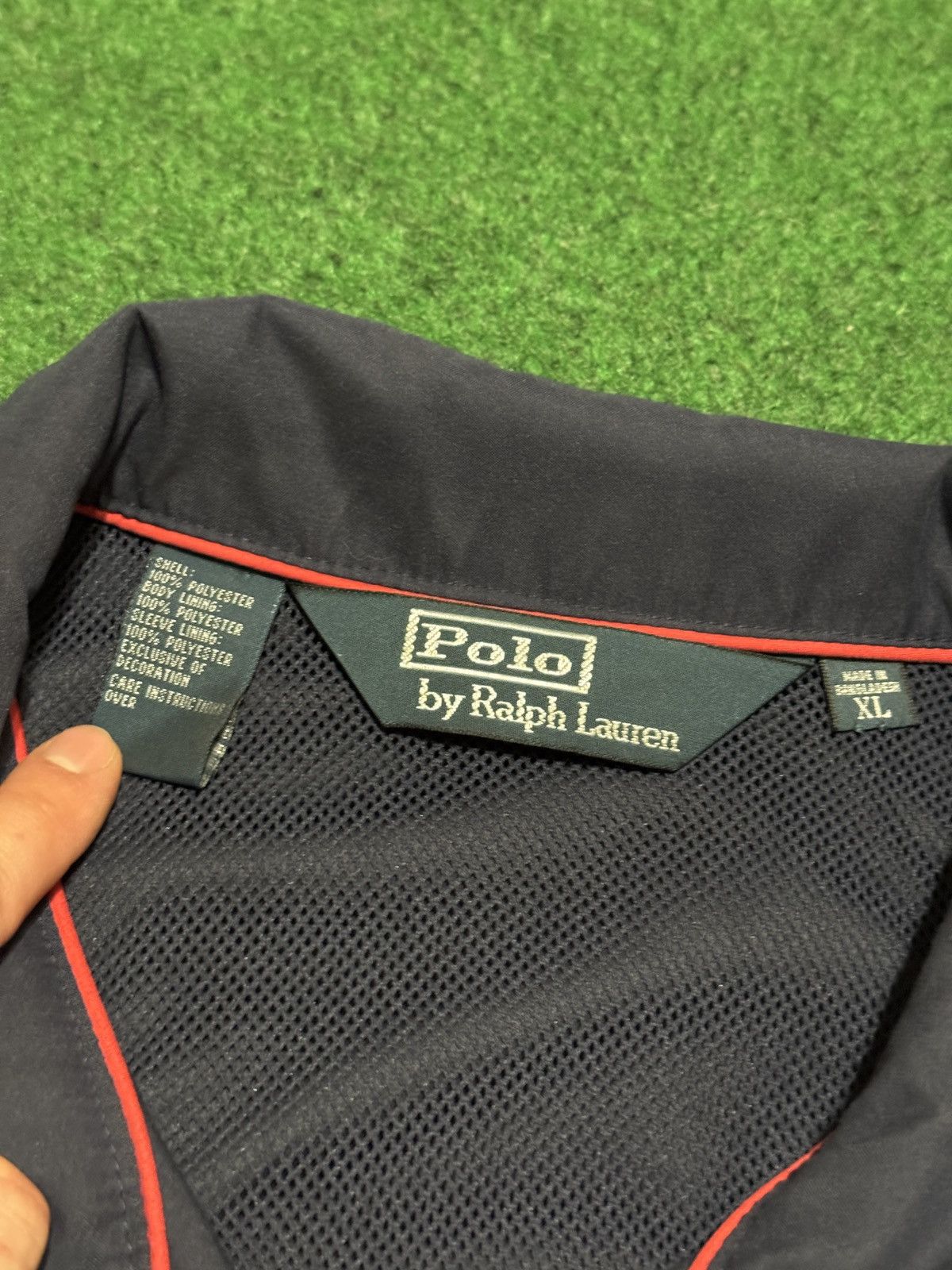 Polo Ralph Lauren Polo Ralph Lauren 1/4 Zip Vintage Windbreaker XL Jacket Size US XL / EU 56 / 4 - 3 Thumbnail