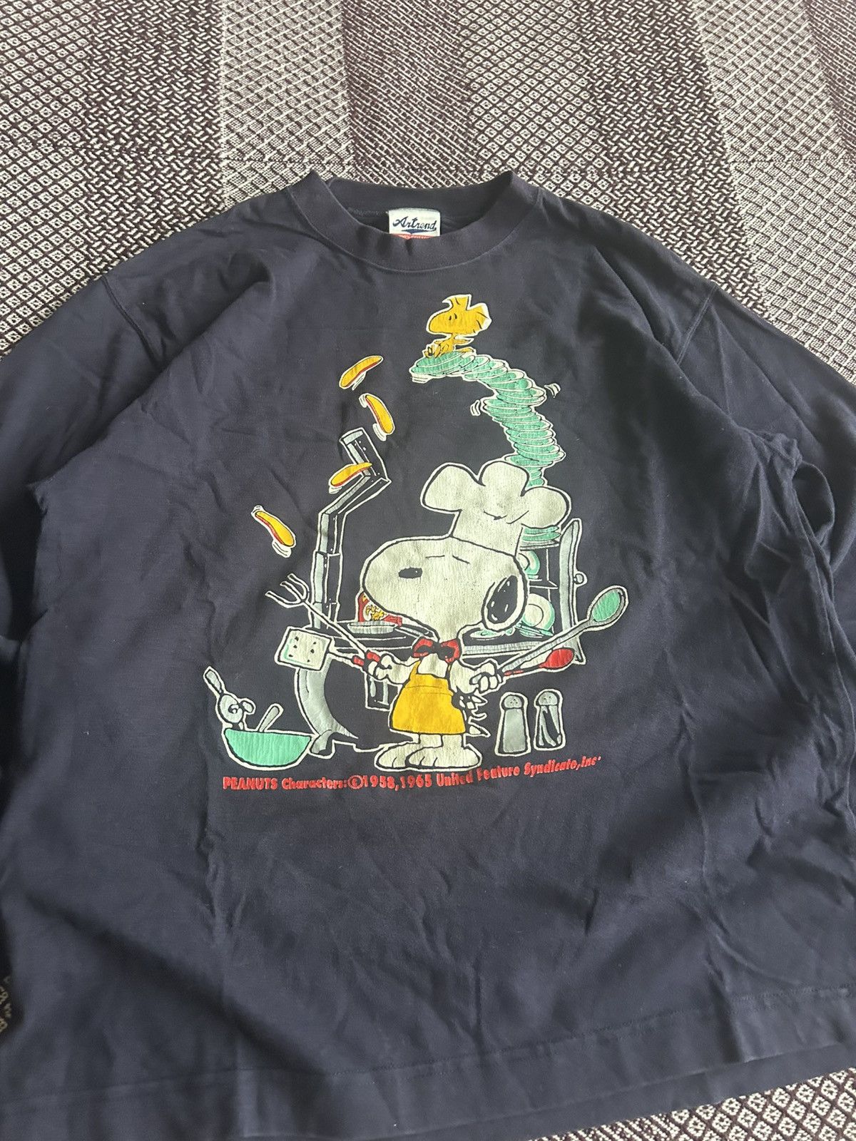 Vintage Vintage 80s Peanuts Graphic Print Y2K Sweatshirt Copyright Size US M / EU 48-50 / 2 - 4 Thumbnail