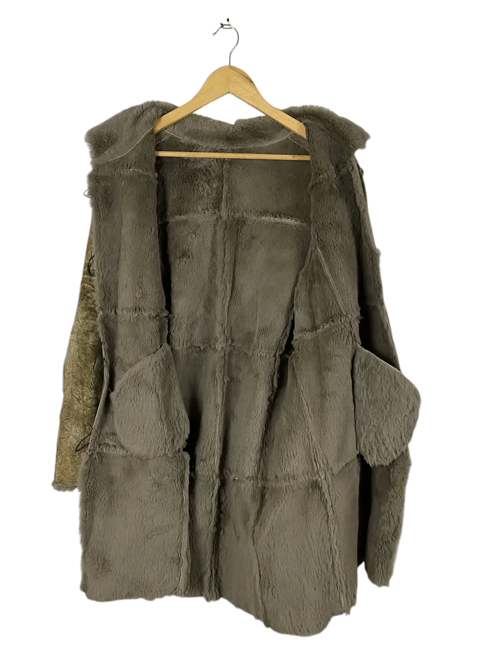 Vintage Vintage Mink Fur Rabbit Long Jacket Size US L / EU 52-54 / 3 - 3 Thumbnail