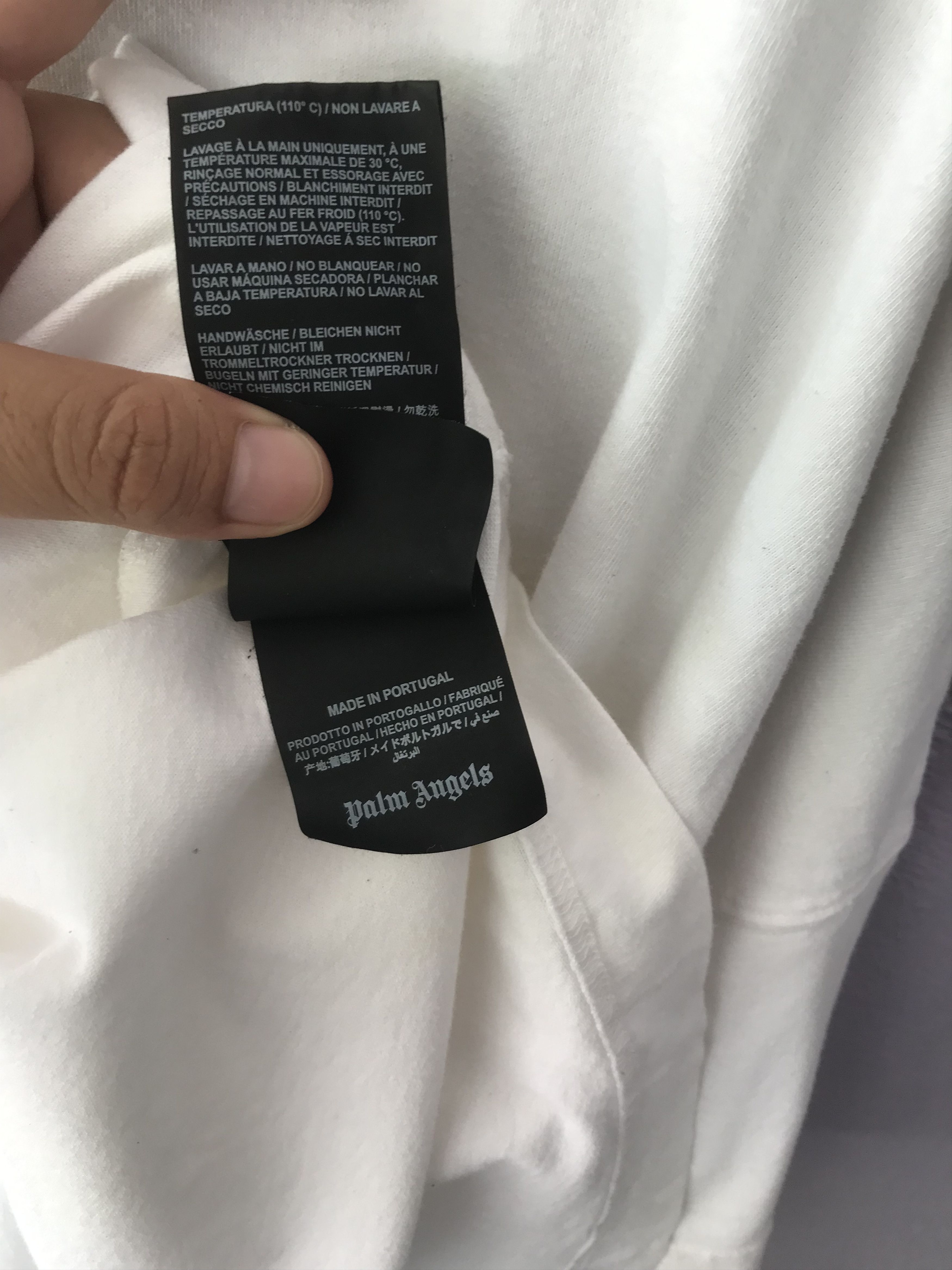 Palm Angels Palm Angels White T Shirt Size M Size US M / EU 48-50 / 2 - 5 Thumbnail