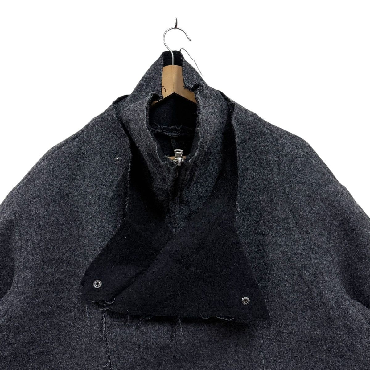 Zucca Zucca Wool Reversible Jacket Miyake Yohji kapital inspired Size US XL / EU 56 / 4 - 6 Thumbnail