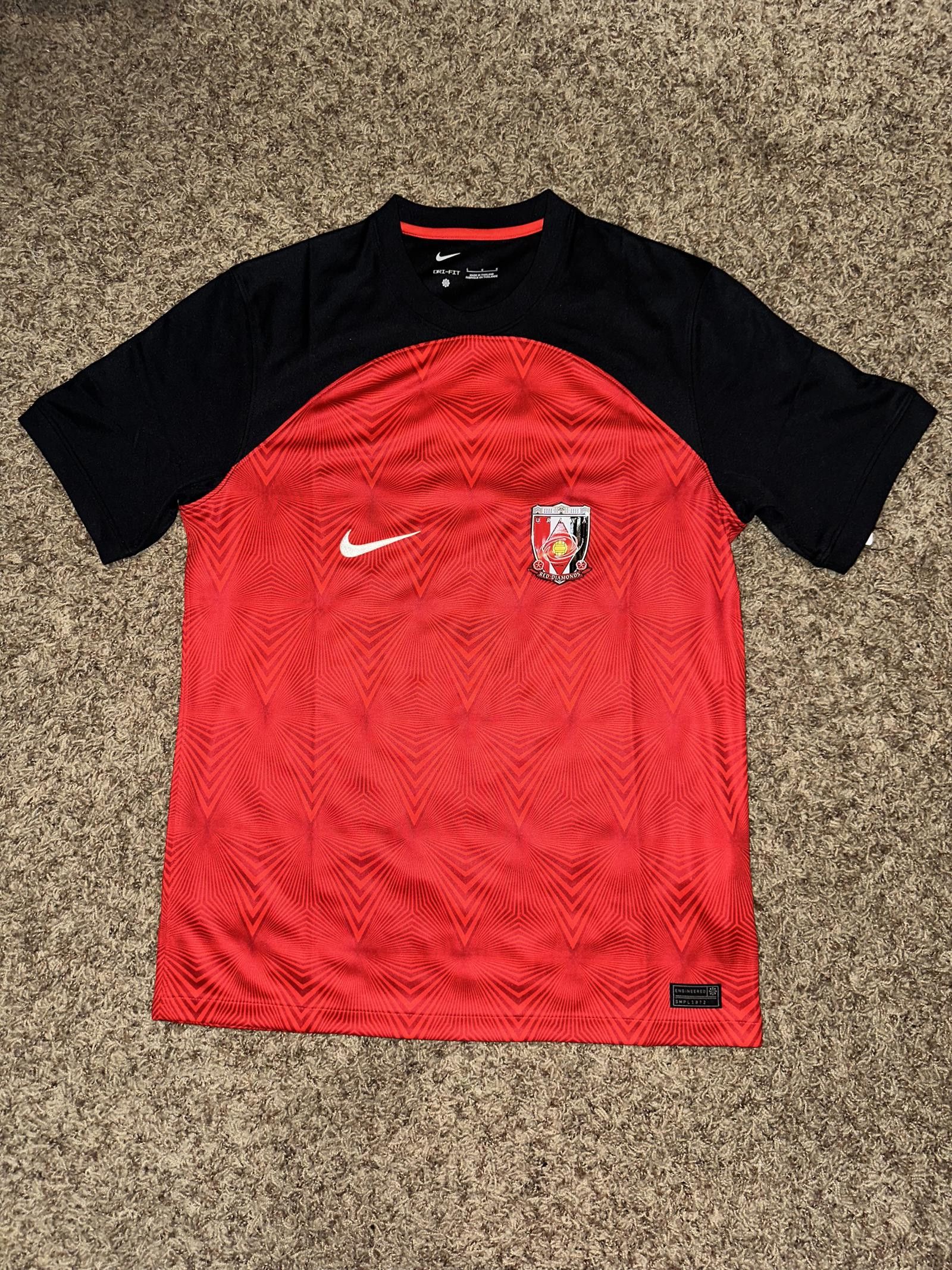 Nike J-League 23 Urawa Red Diamonds Home FB Jersey Sample