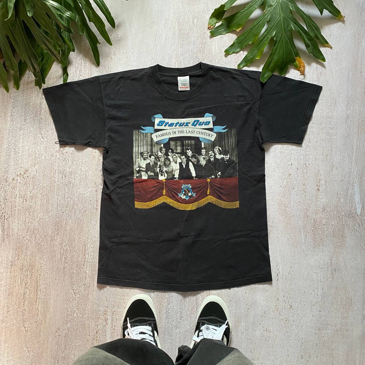 Band Tees VINTAGE Y2K STATUS QUO RARE AMAZING BAND TEE 57 Size US L / EU 52-54 / 3 - 1 Thumbnail