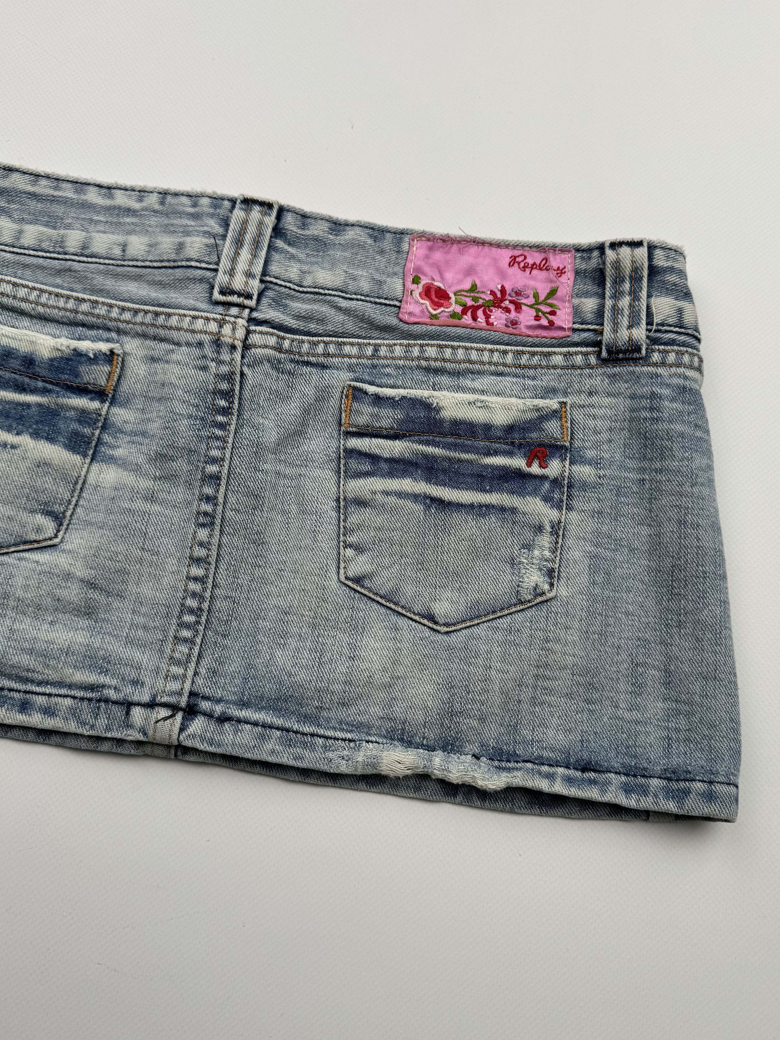 Replay Replay Vintage Mini Skirt B325(V511)E2 Size 28" / US 6 / IT 42 - 8 Thumbnail