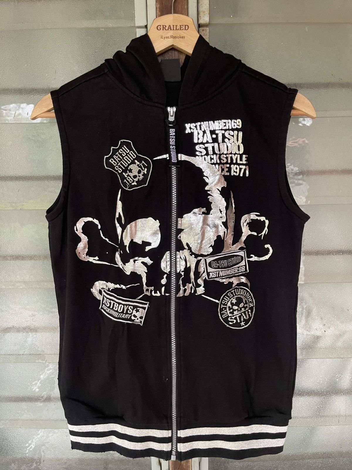 Japanese Brand Ba-Tsu Studio KST Member 69 Punk Hoodie Size US M / EU 48-50 / 2 - 2 Thumbnail