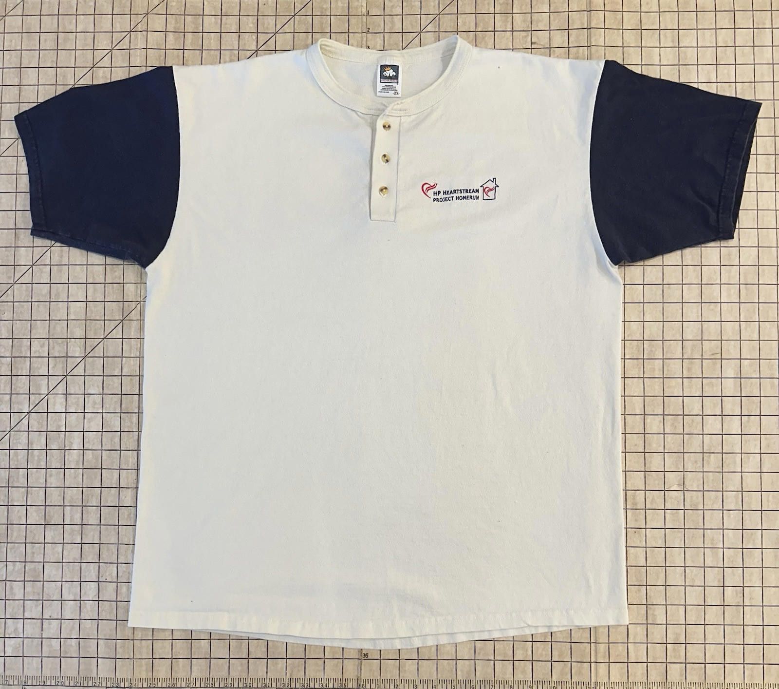 Designer Vintage Hewlett Packard Shirt HP Heartstream Project Homerun Size US XXL / EU 58 / 5 - 1 Thumbnail