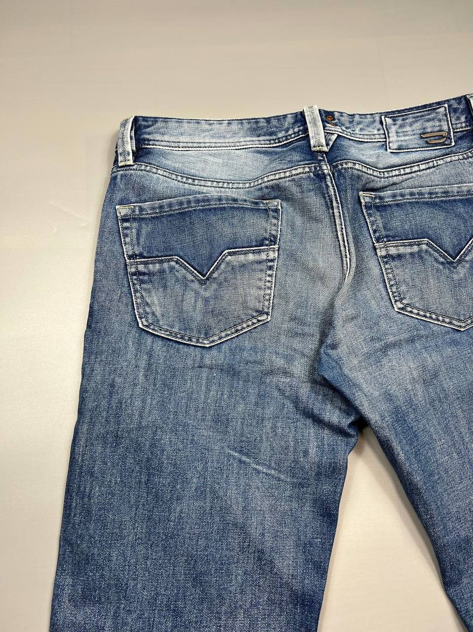 Diesel Vintage Diesel Jeans Distressed Faded Flared Wide Baggy Y2K Size US 34 / EU 50 - 11 Thumbnail