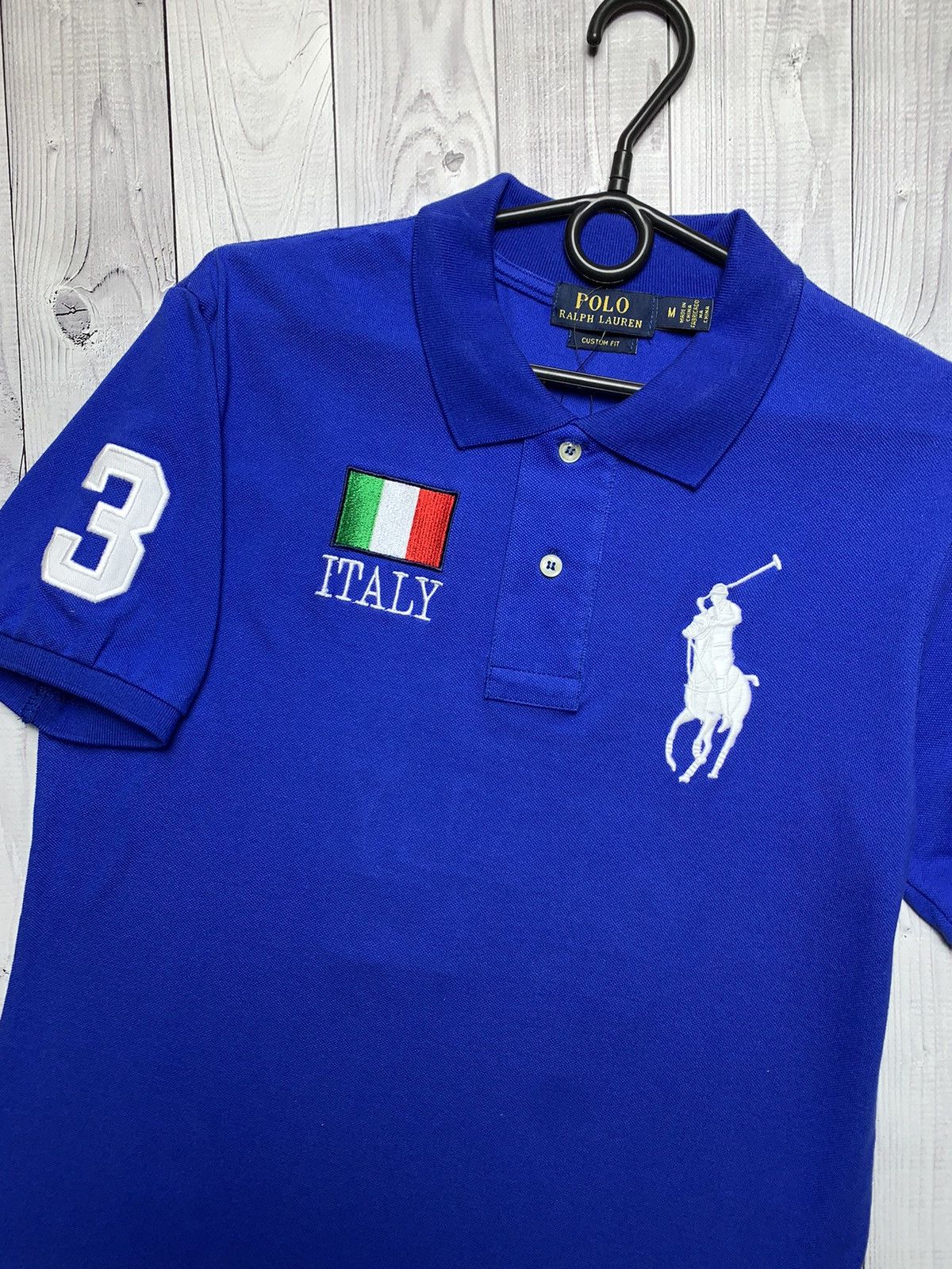 Polo Ralph Lauren Polo Ralph Lauren Italy polo T-shirt big logo Size M Size US M / EU 48-50 / 2 - 3 Thumbnail