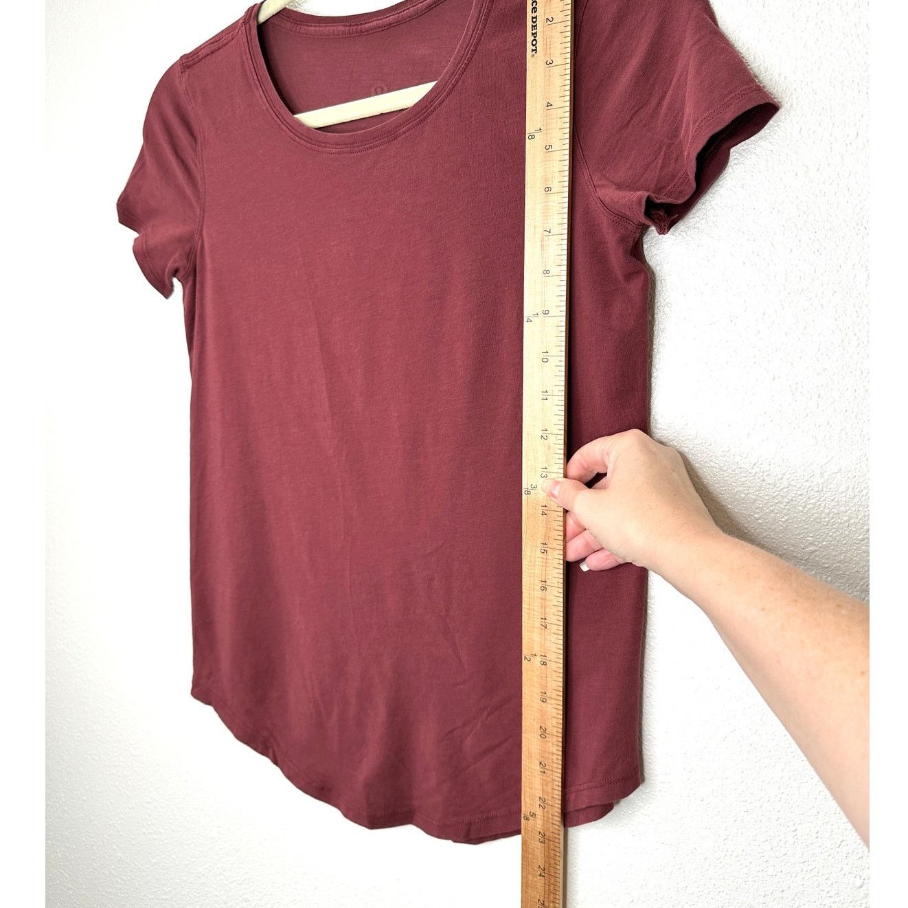 Lululemon Lululemon Rusty Red Round Neck Short Sleeve Tee 4 Size S / US 4 / IT 40 - 7 Thumbnail