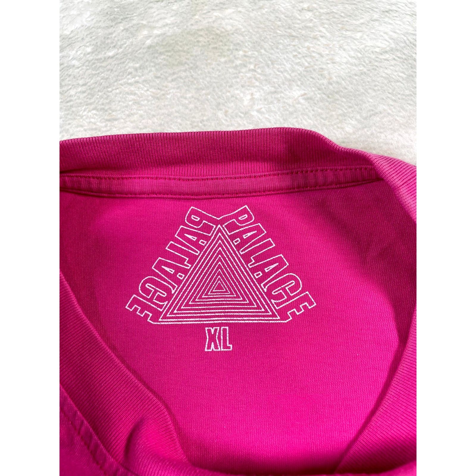 Palace Palace Jeans PJs Long Sleeve Pink T-Shirt Size US XL / EU 56 / 4 - 5 Thumbnail