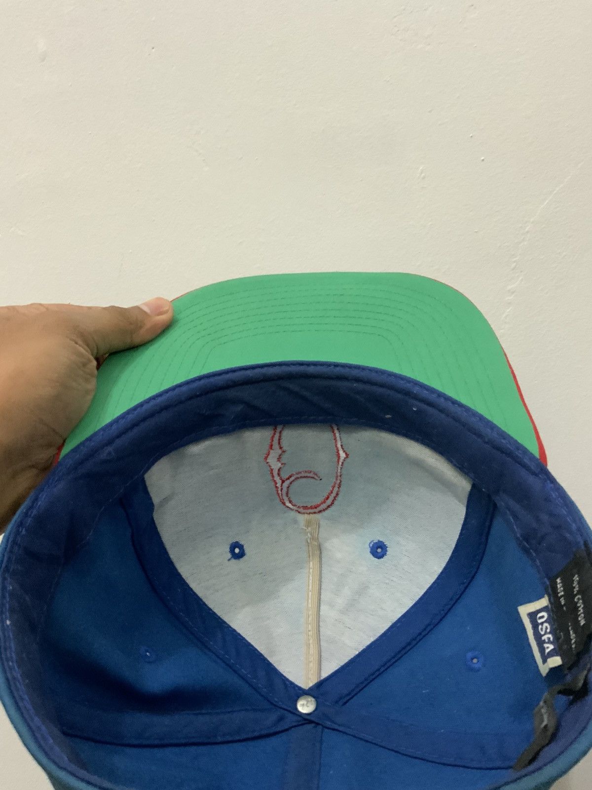 Vintage Obey Spellout Snapback Hat Size ONE SIZE - 9 Thumbnail