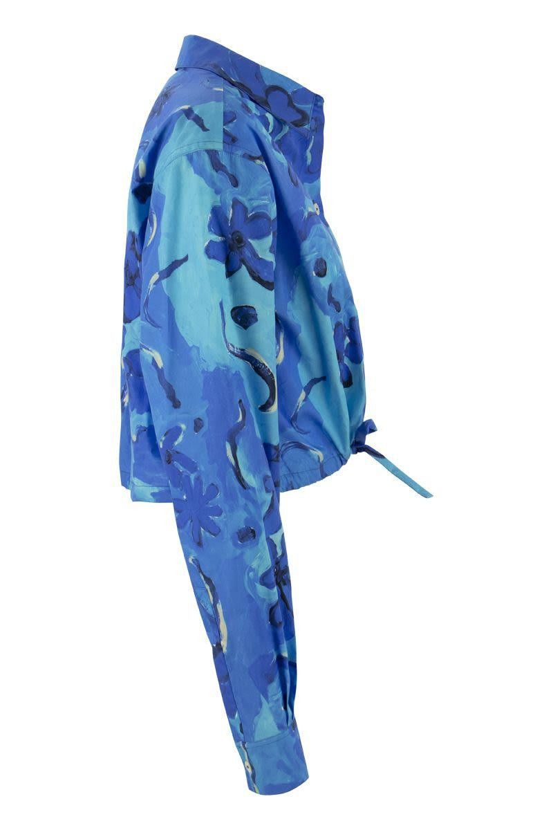 Marni o1srvl11e0624 Shirt in Blue Size XXS / US 00 / IT 34 - 2 Thumbnail
