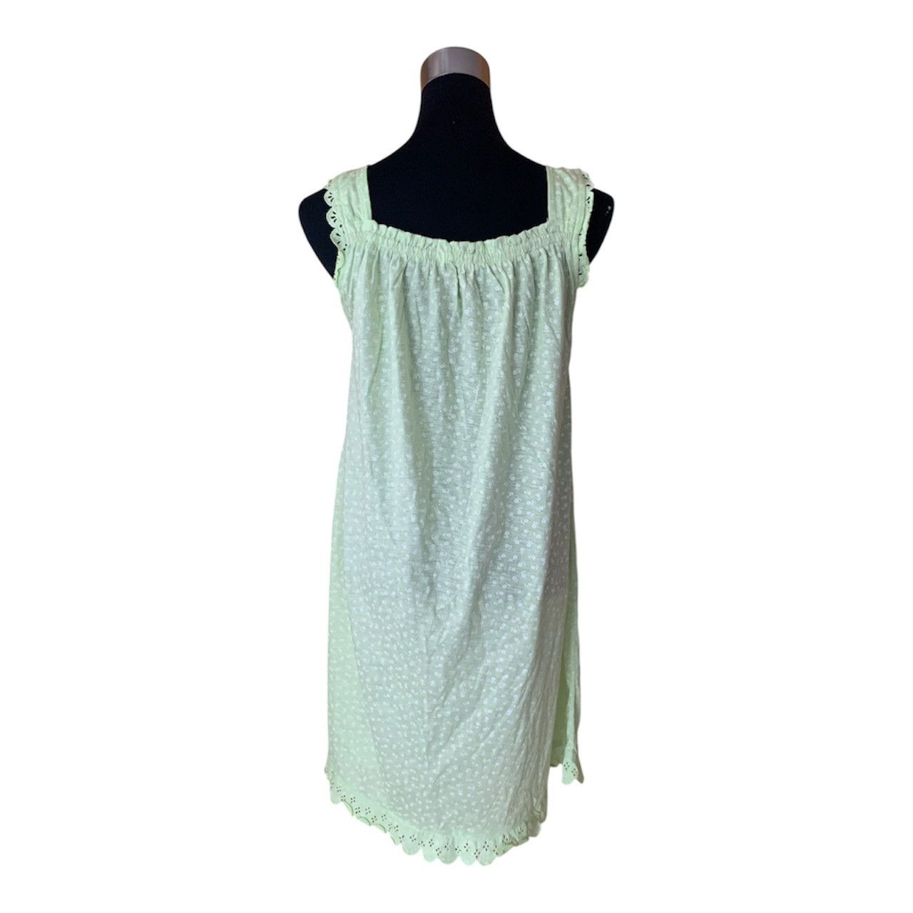 Vintage Vintage 90s Sleeveless A Line Dress Embroidered S/M Size M / US 6-8 / IT 42-44 - 4 Thumbnail