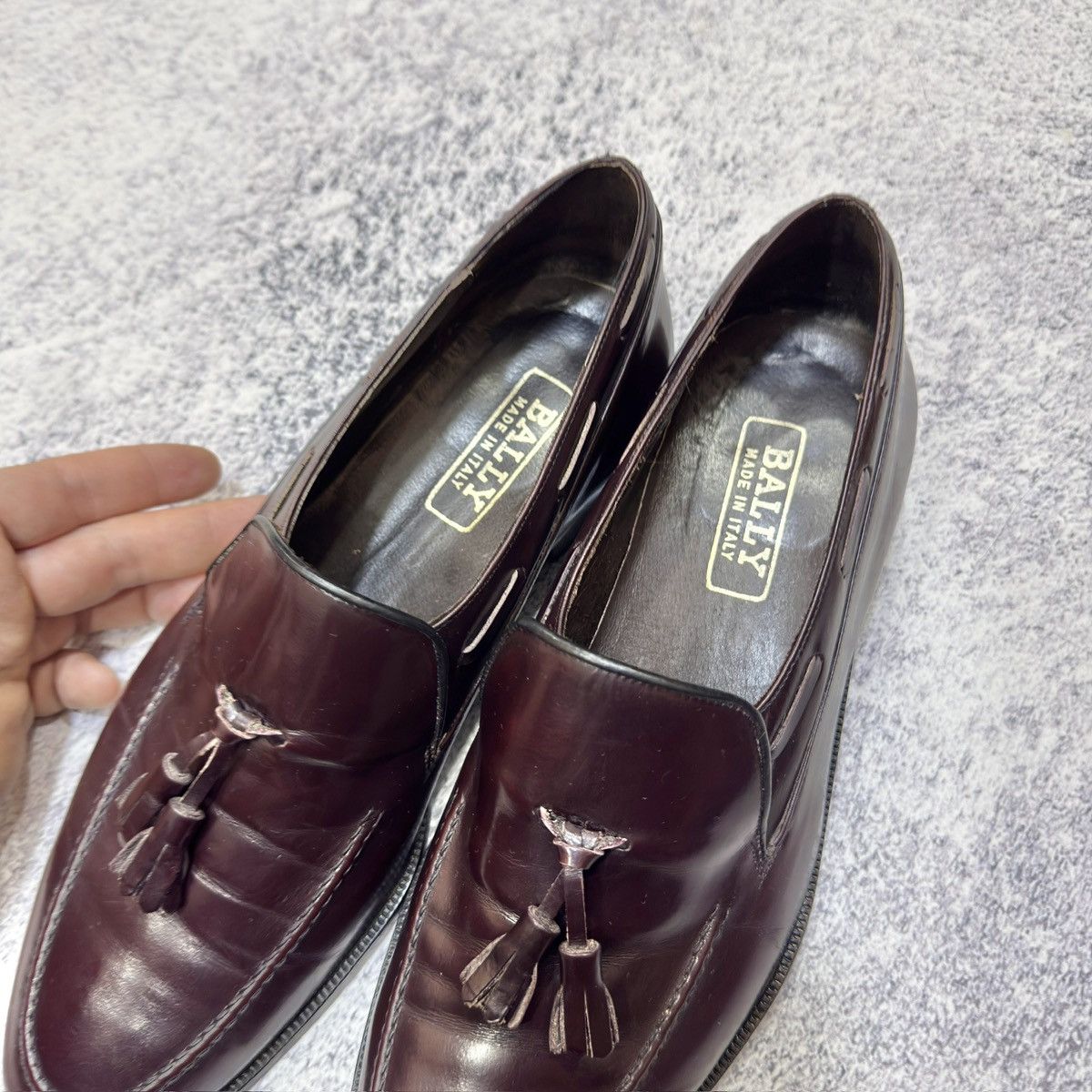 Bally Bally Vintage Tassel Loafers US8 UK7 EU41 26cm Size US 8 / EU 41 - 15 Thumbnail
