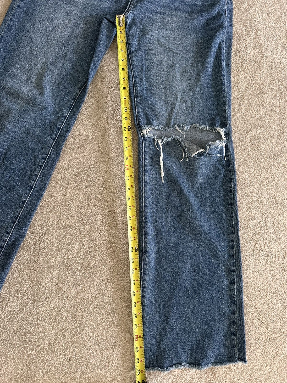 Fashion Nova × Vintage Baggy Denim Size US 34 / EU 50 - 3 Thumbnail